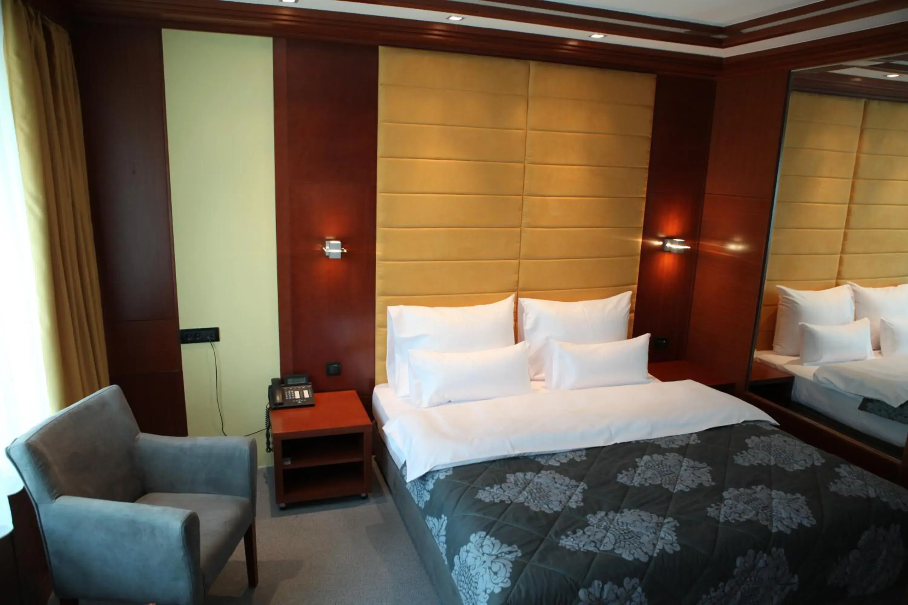 Bed in Garni Hotel Aleksandar Bed in Garni Hotel Aleksandar