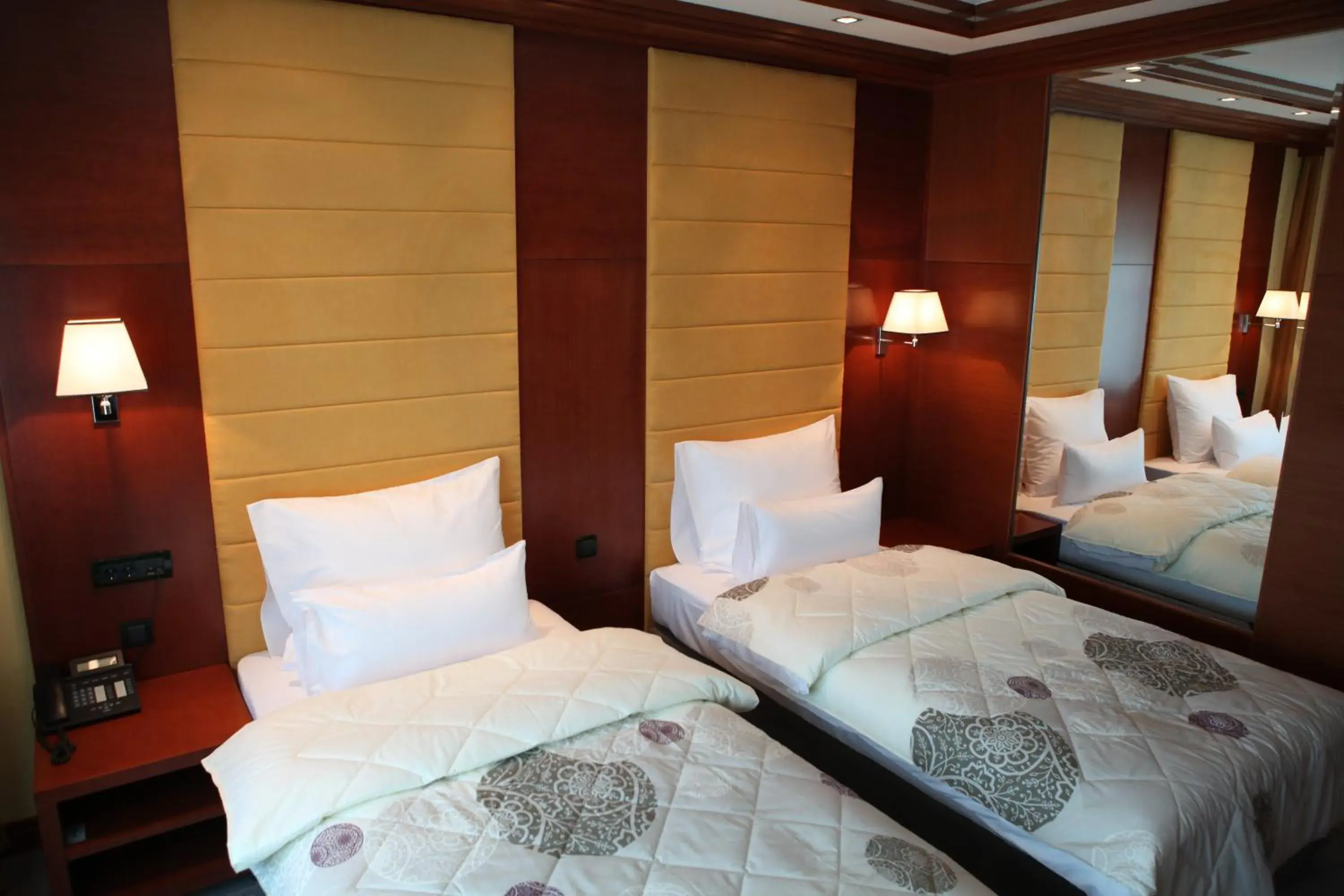 Bed in Garni Hotel Aleksandar Bed in Garni Hotel Aleksandar