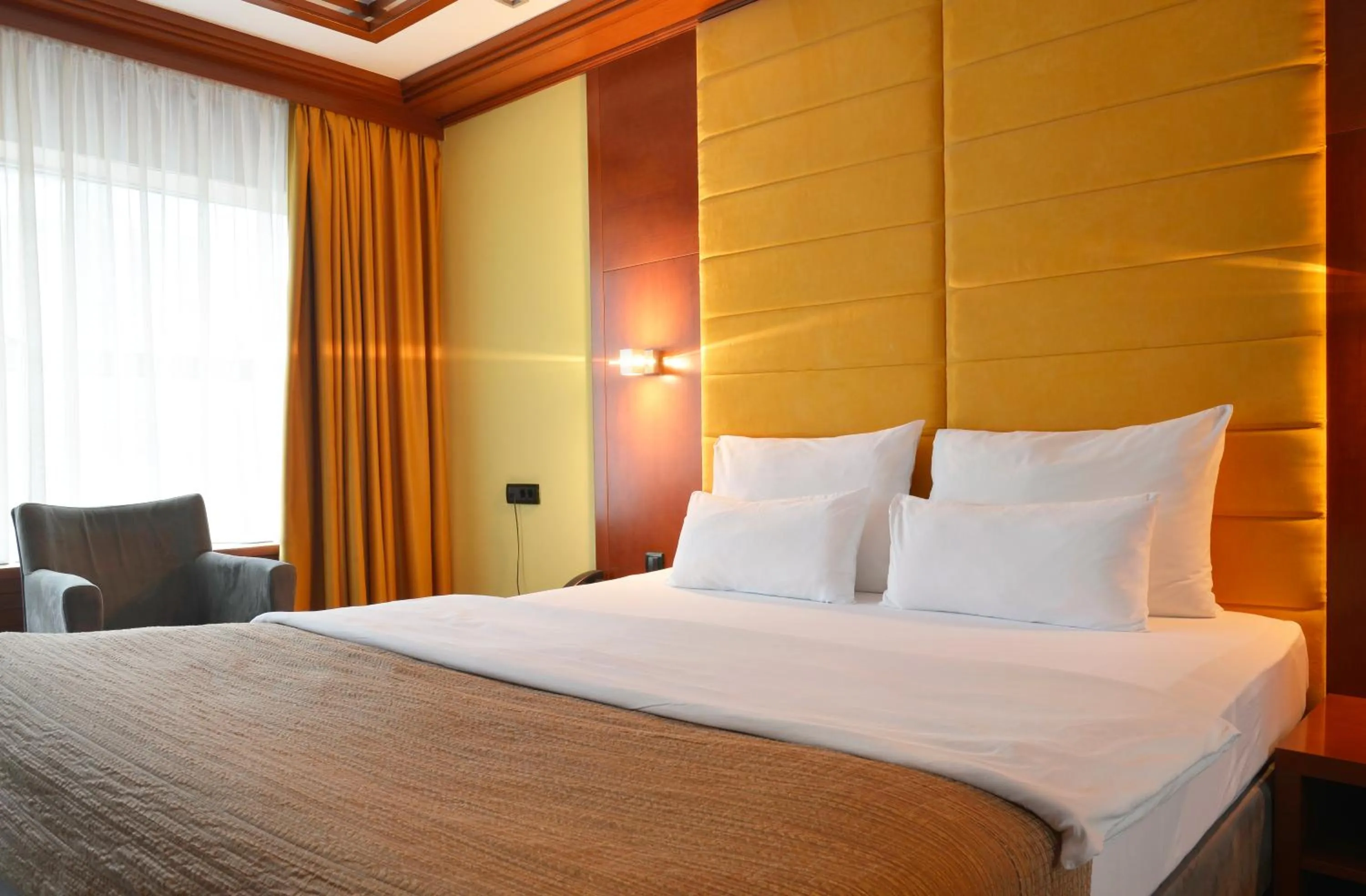 Bed in Garni Hotel Aleksandar