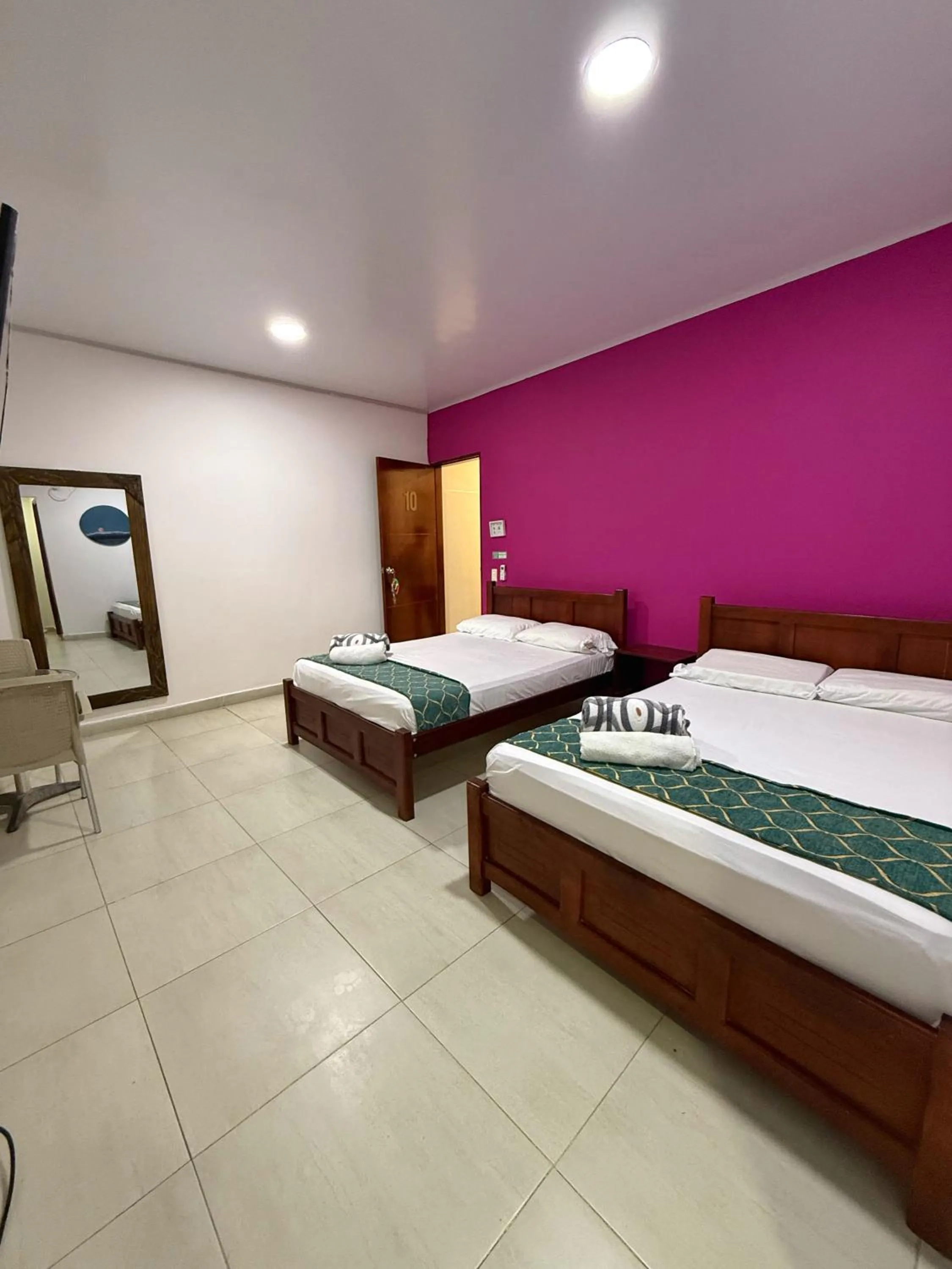 Photo of the whole room, Bed in Apartahotel Caribe Diez