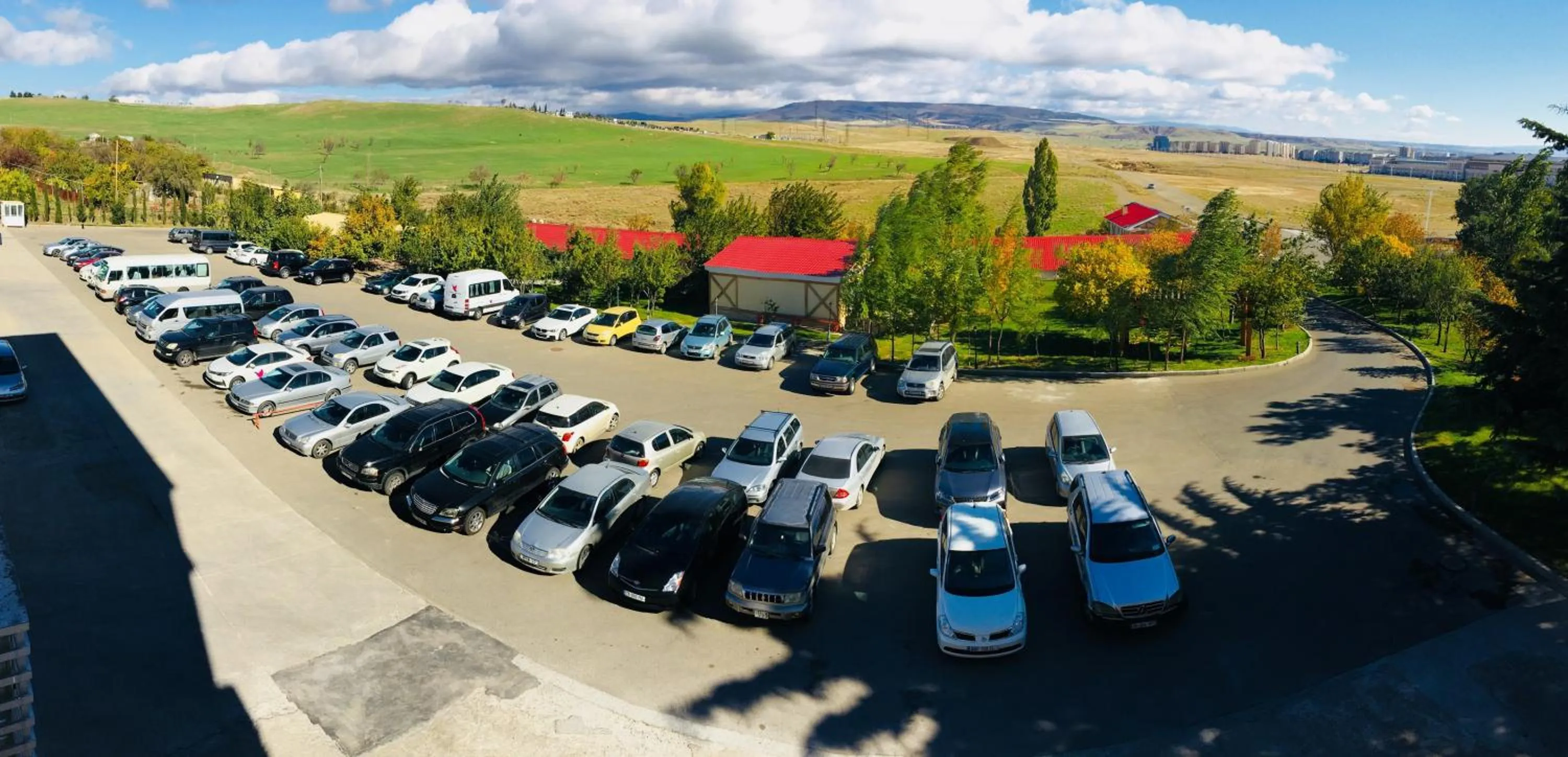 Natural landscape in Dormitory Hualing Tbilisi