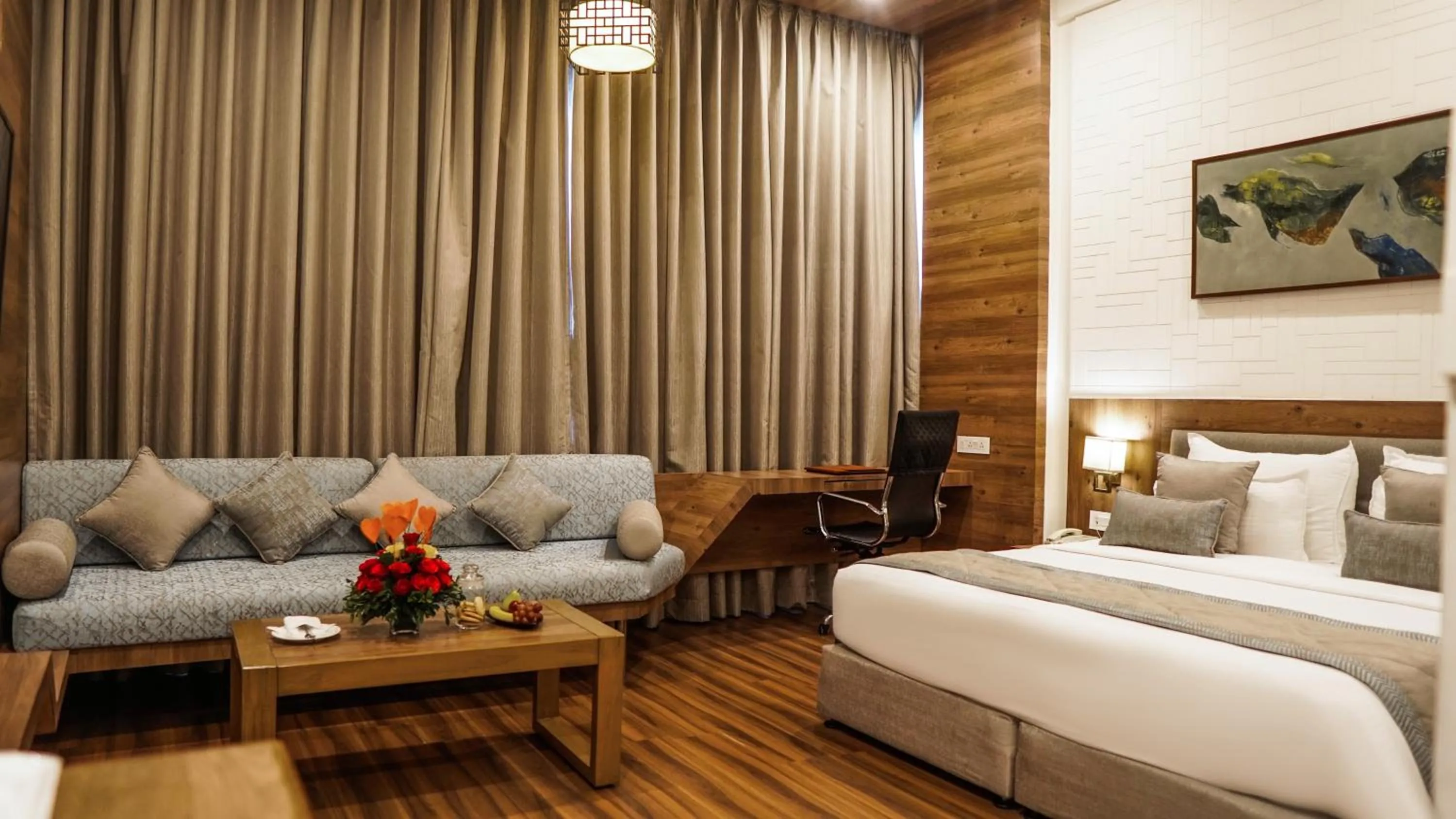 Bed in Hotel Centre Point