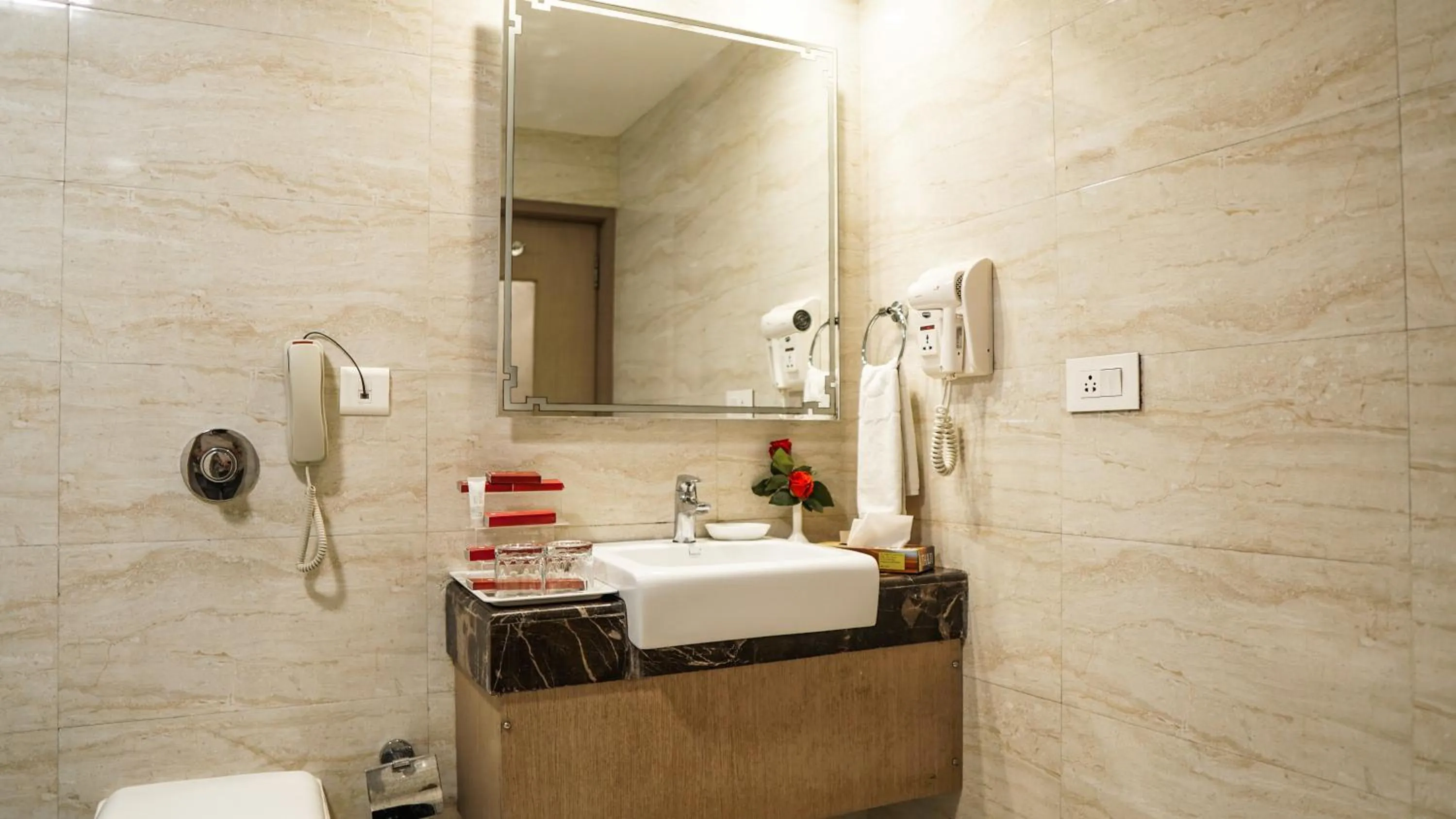 Shower in Hotel Centre Point