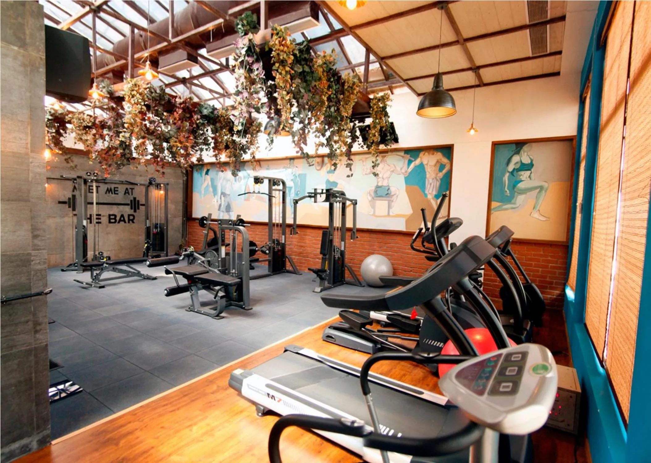 Fitness centre/facilities in Hotel Centre Point