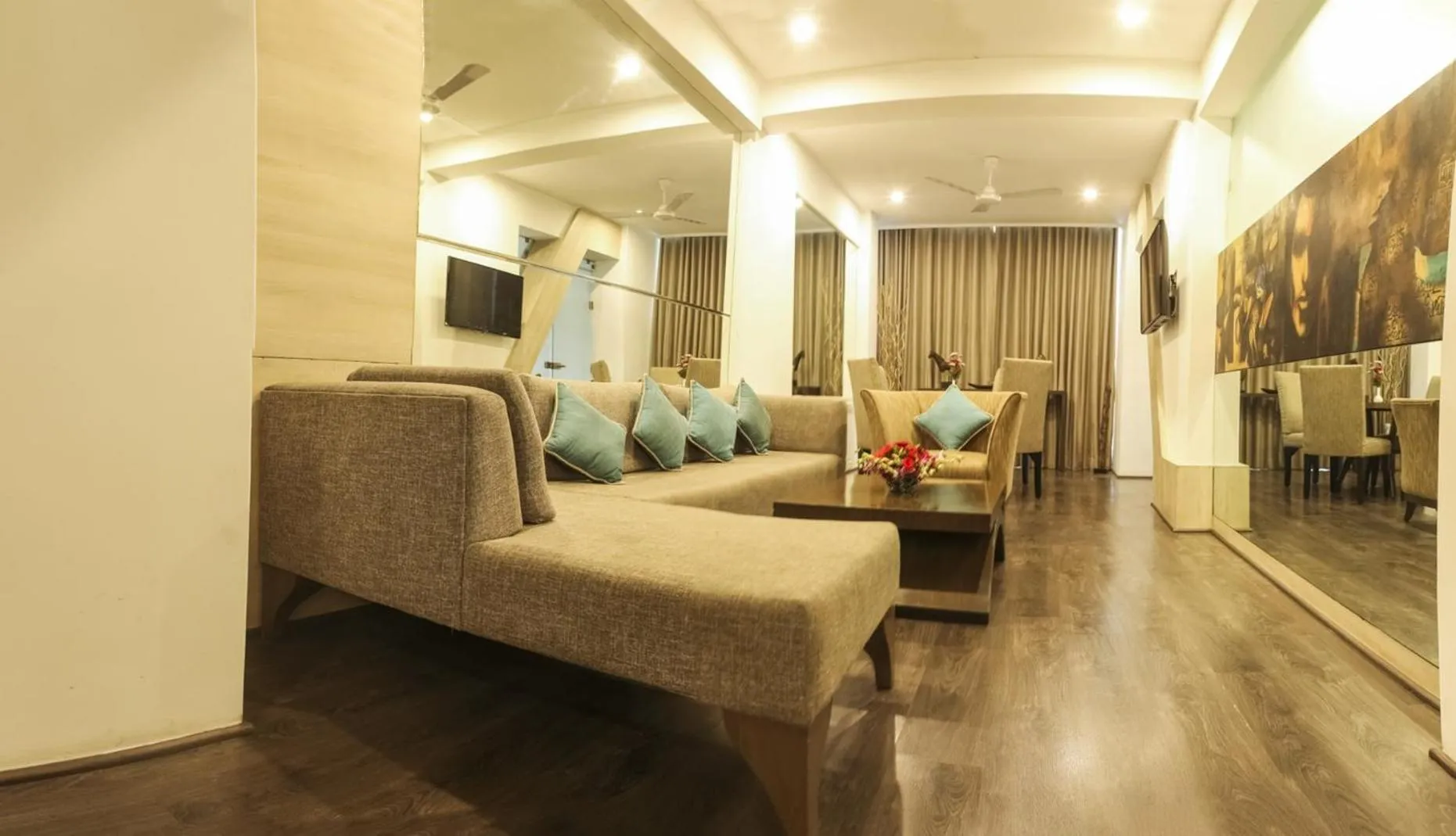 Living room in Hotel Centre Point