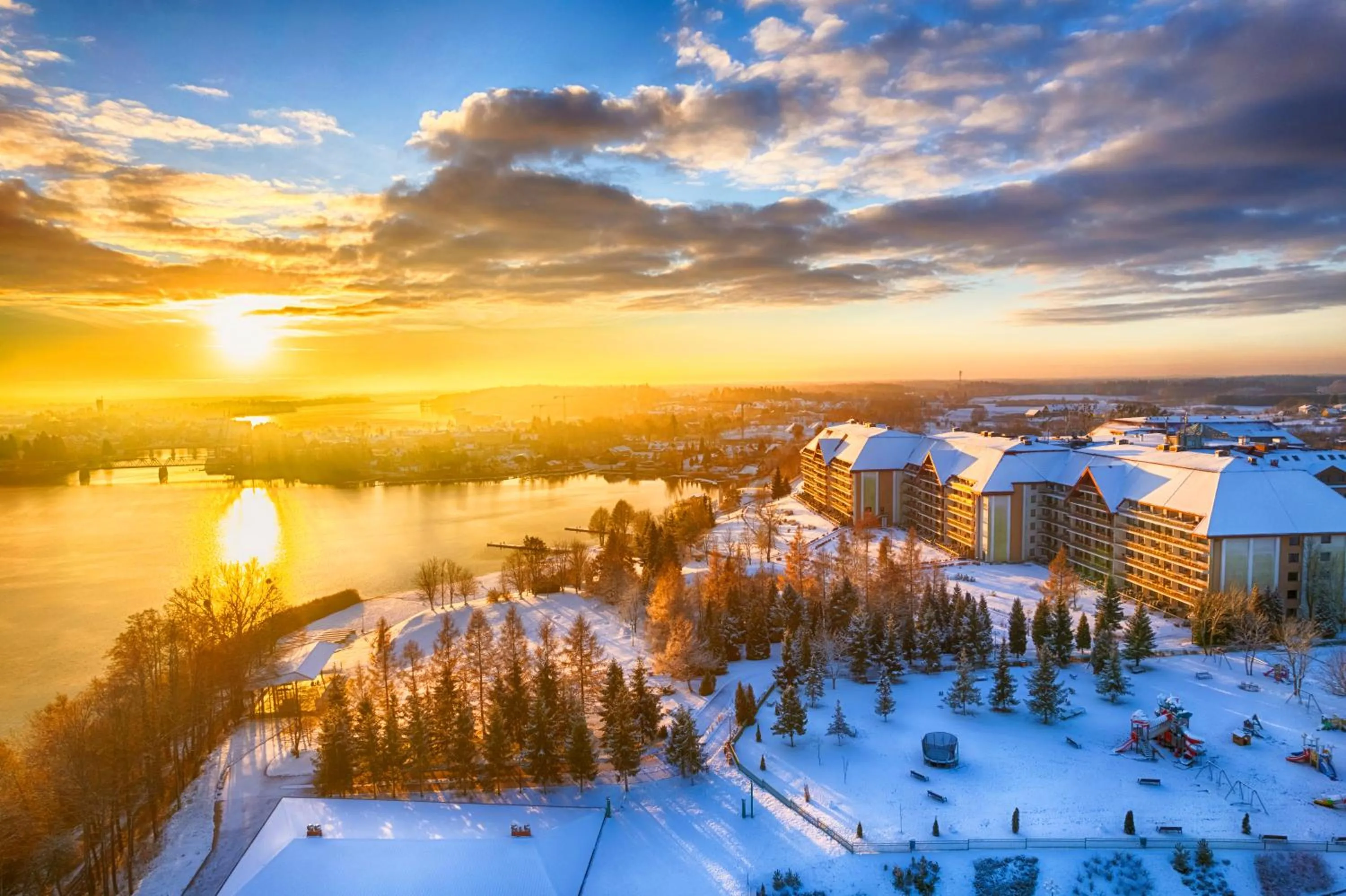 Property building in Hotel Gołębiewski Mikołajki