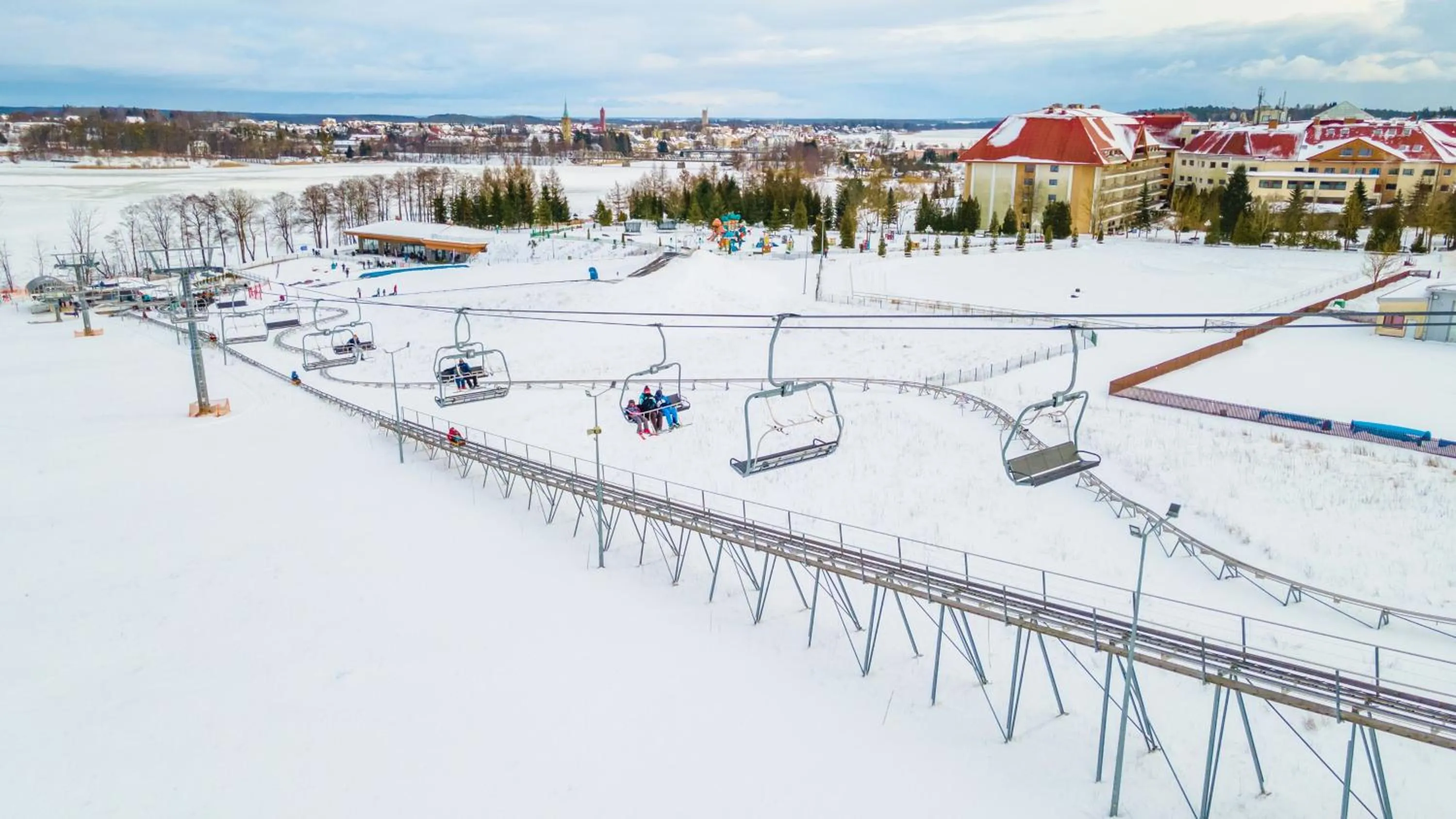Property building in Hotel Gołębiewski Mikołajki