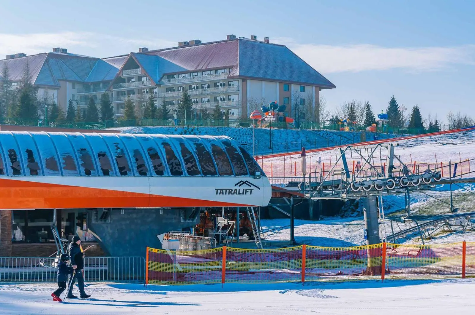 Skiing in Hotel Gołębiewski Mikołajki