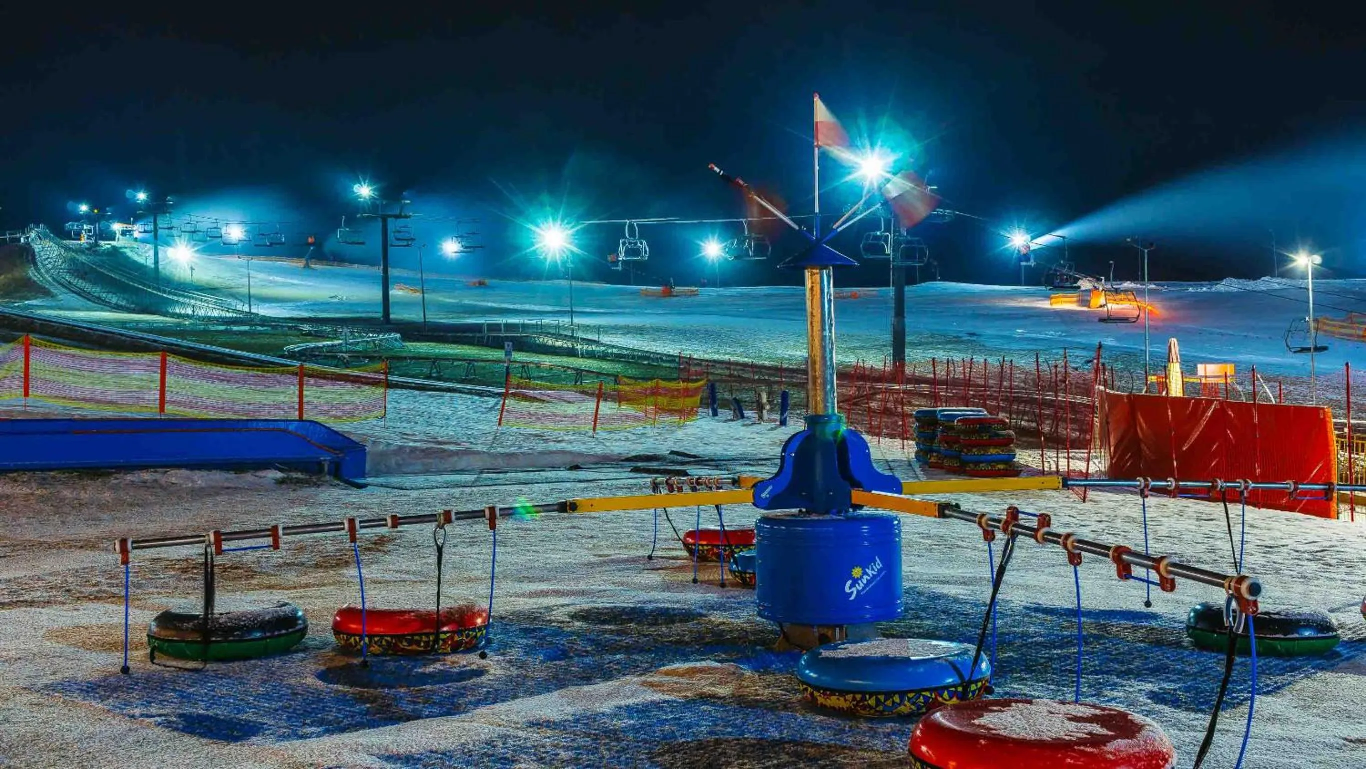 Children play ground in Hotel Gołębiewski Mikołajki