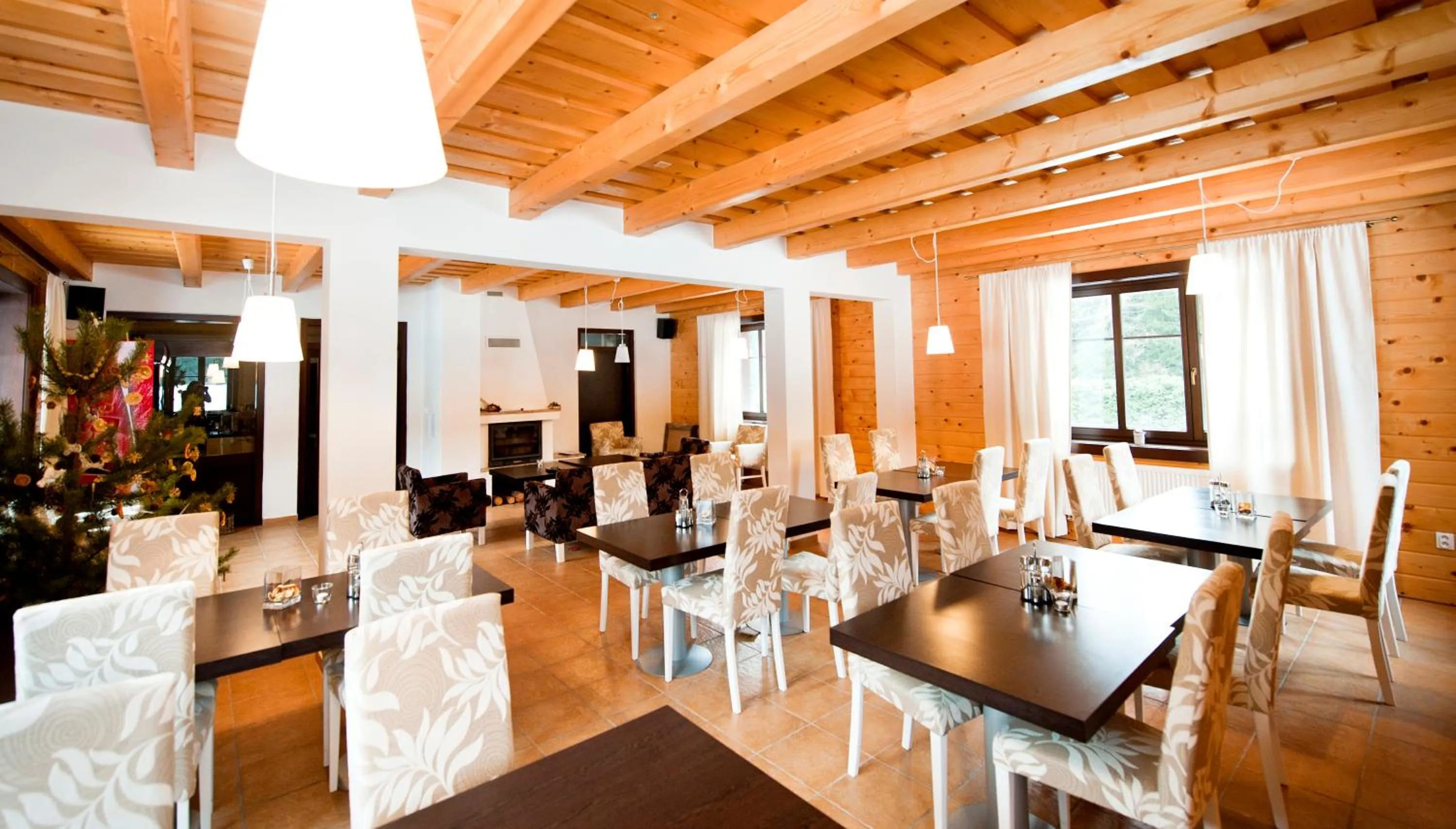 Restaurant/places to eat in Penzion Sileo