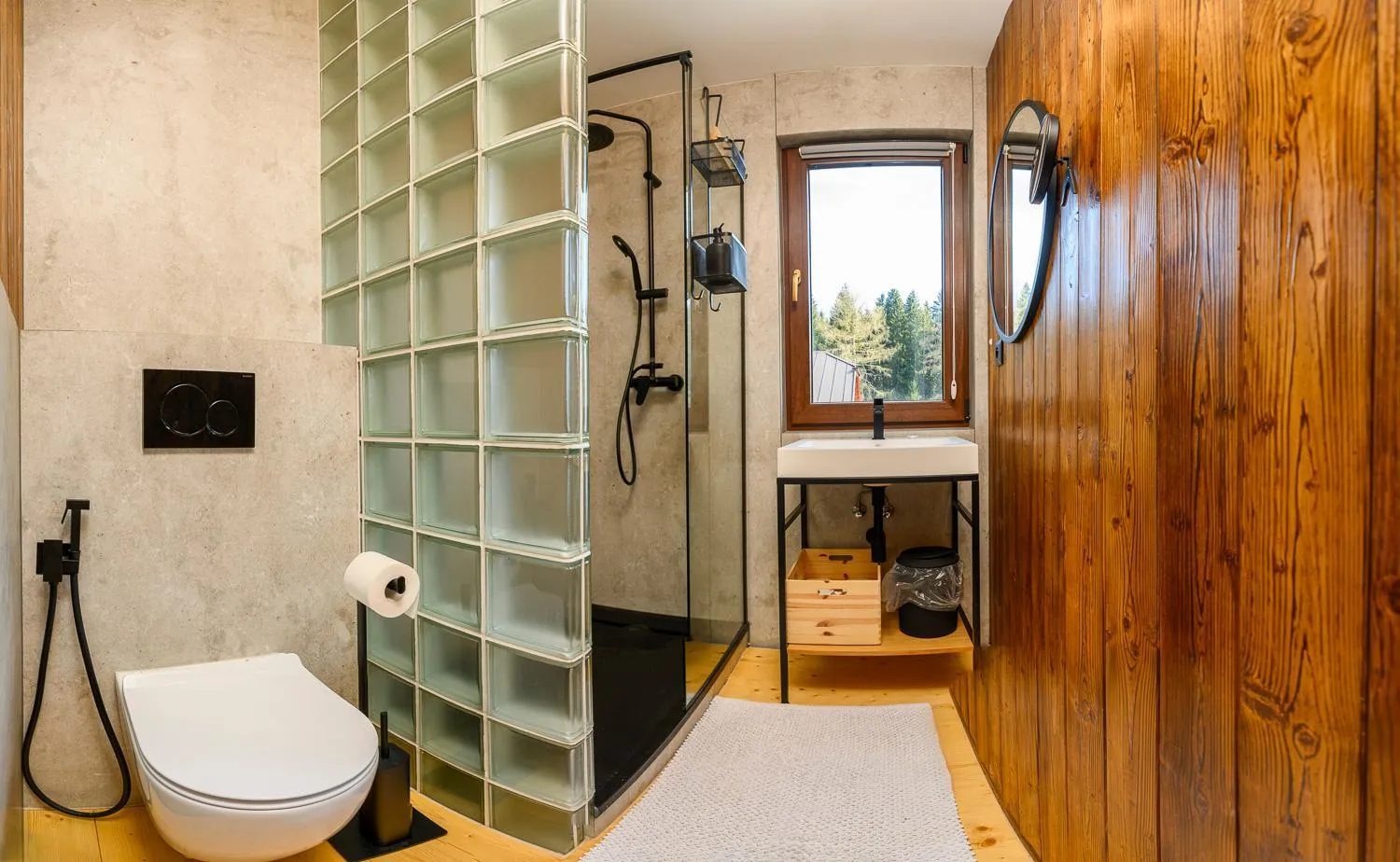 Shower in Penzion Sileo