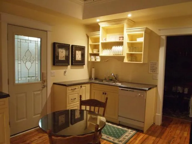 Kitchen or kitchenette in Lionheart Guest House