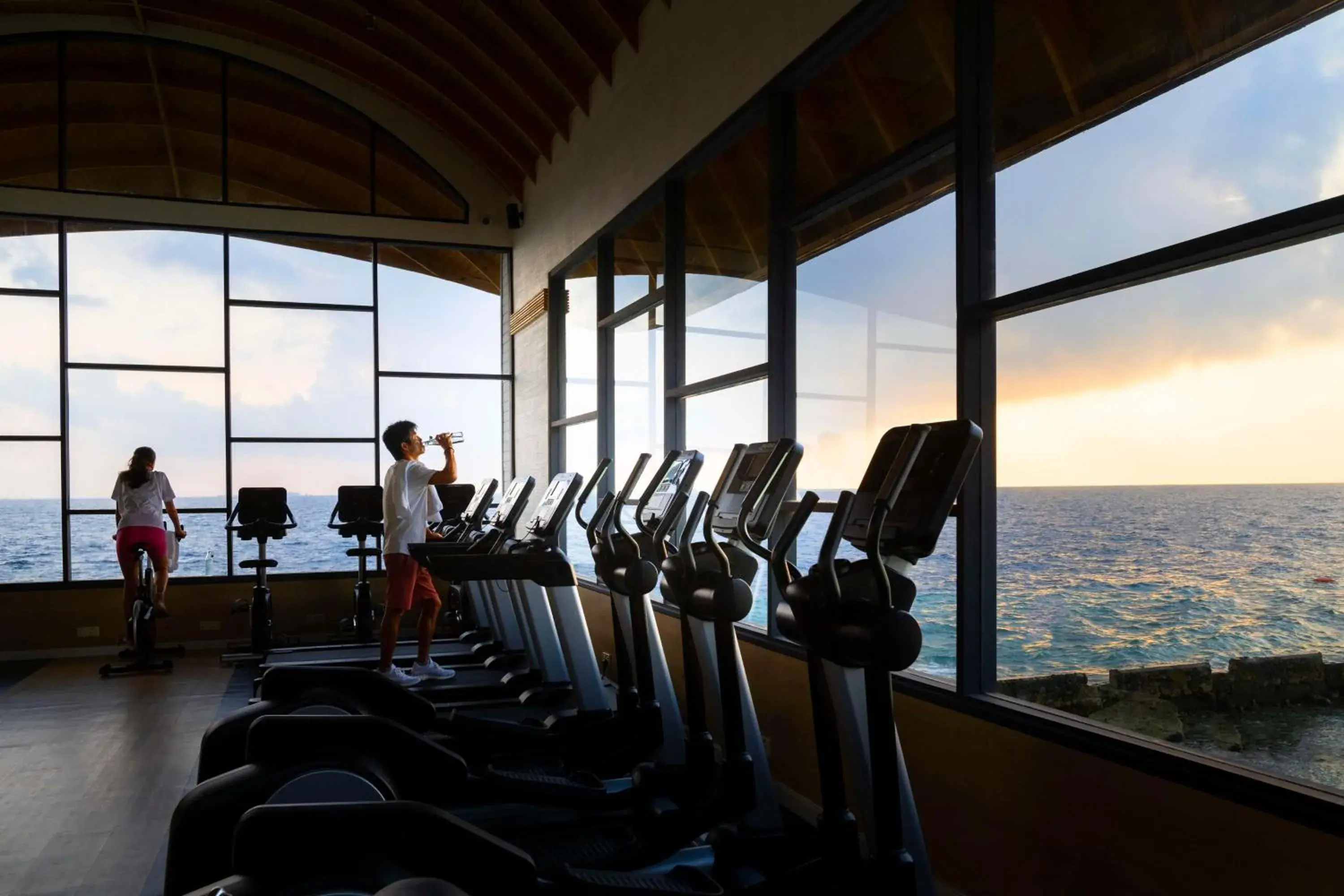 Fitness centre/facilities in OUTRIGGER Maldives Maafushivaru Resort - 25 percent discount on transfers for min 4 nights stay and more, valid for reservations between 01 July till 22 Dec 2025 Fitness centre/facilities in OUTRIGGER Maldives Maafushivaru Resort - 25 percent discount on transfers for min 4 nights stay and more, valid for reservations between 01 July till 22 Dec 2025