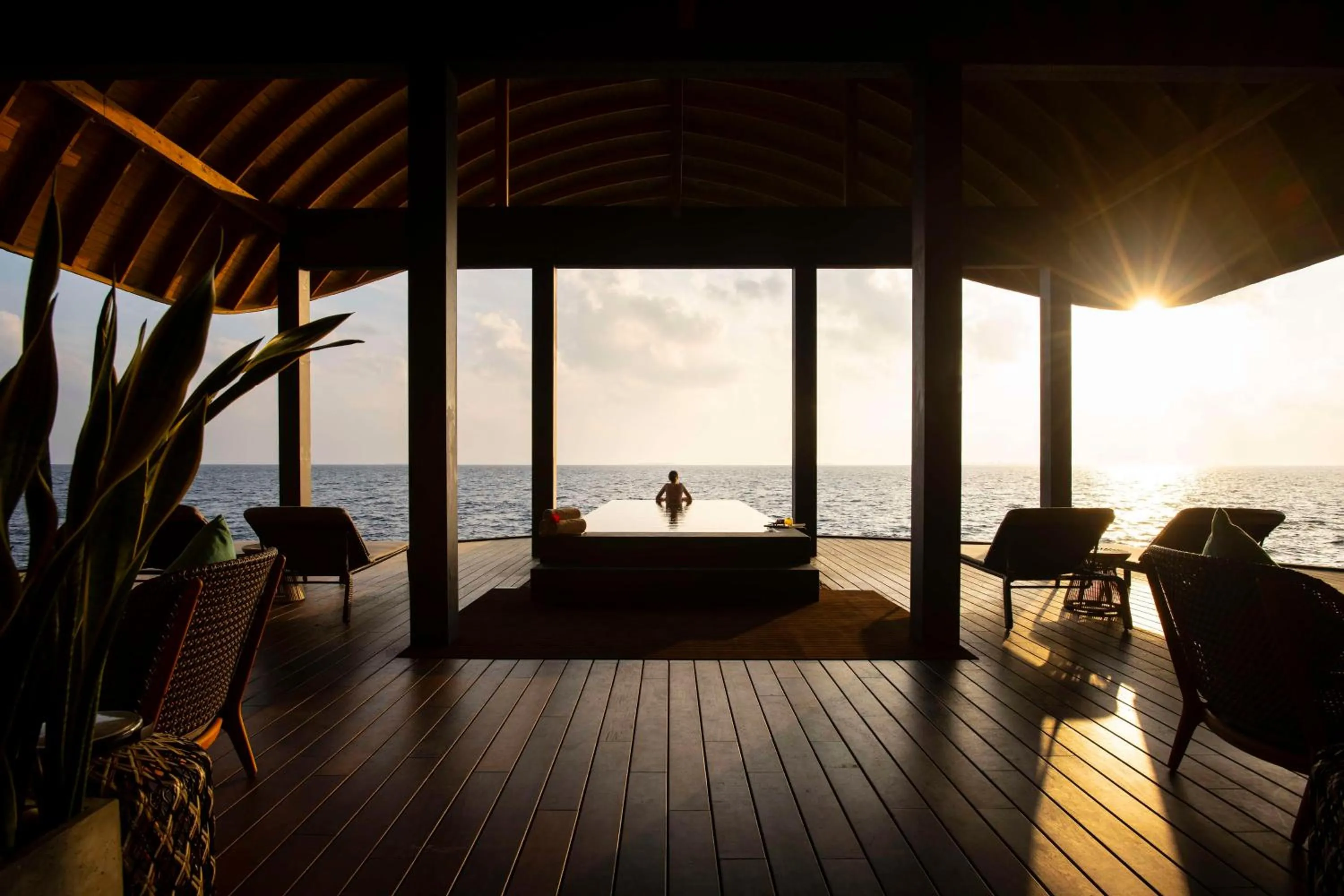 Spa and wellness centre/facilities in OUTRIGGER Maldives Maafushivaru Resort - 25 percent discount on transfers for min 4 nights stay and more, valid for reservations between 01 July till 22 Dec 2025