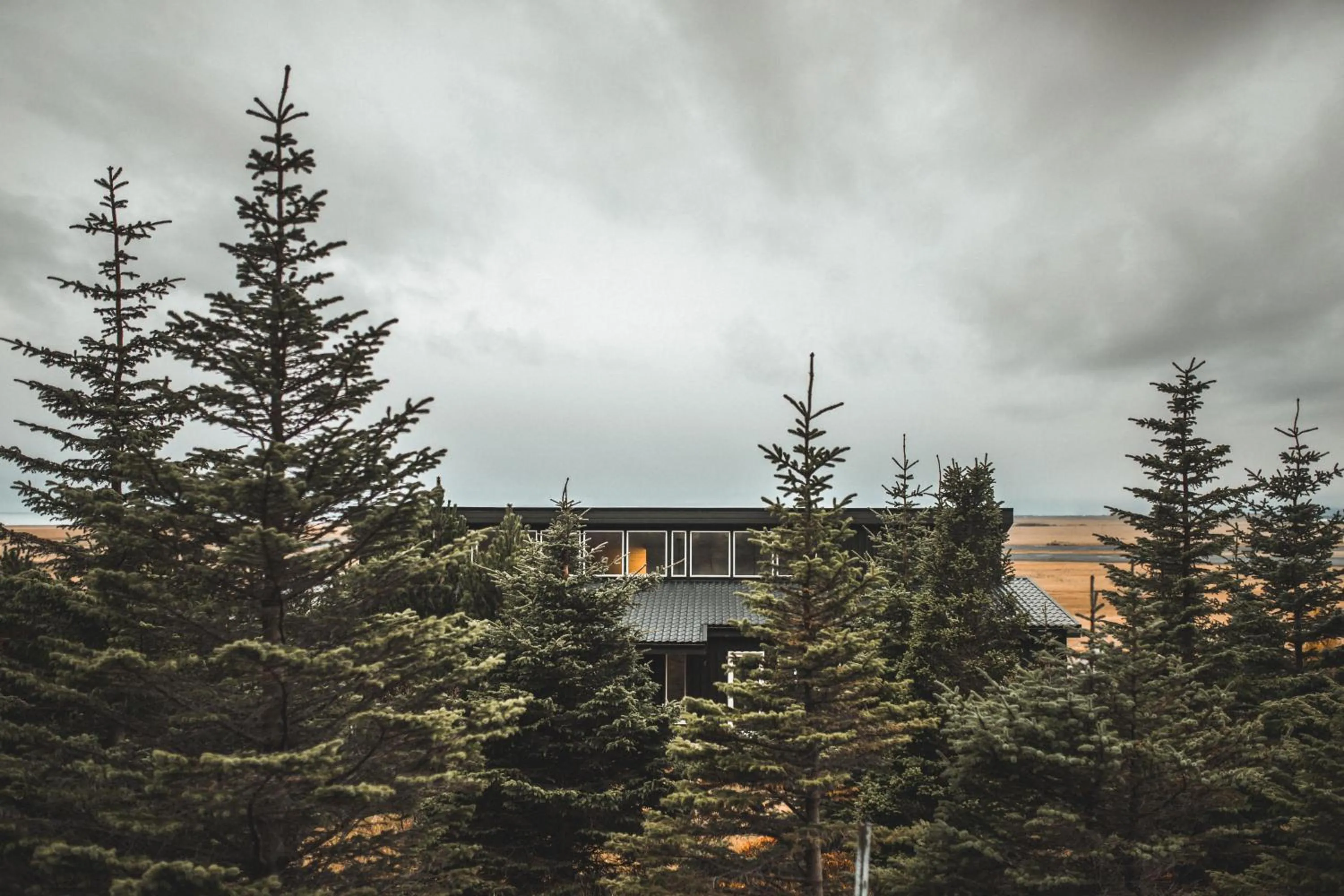 Property building in Ekra Glacier Lagoon