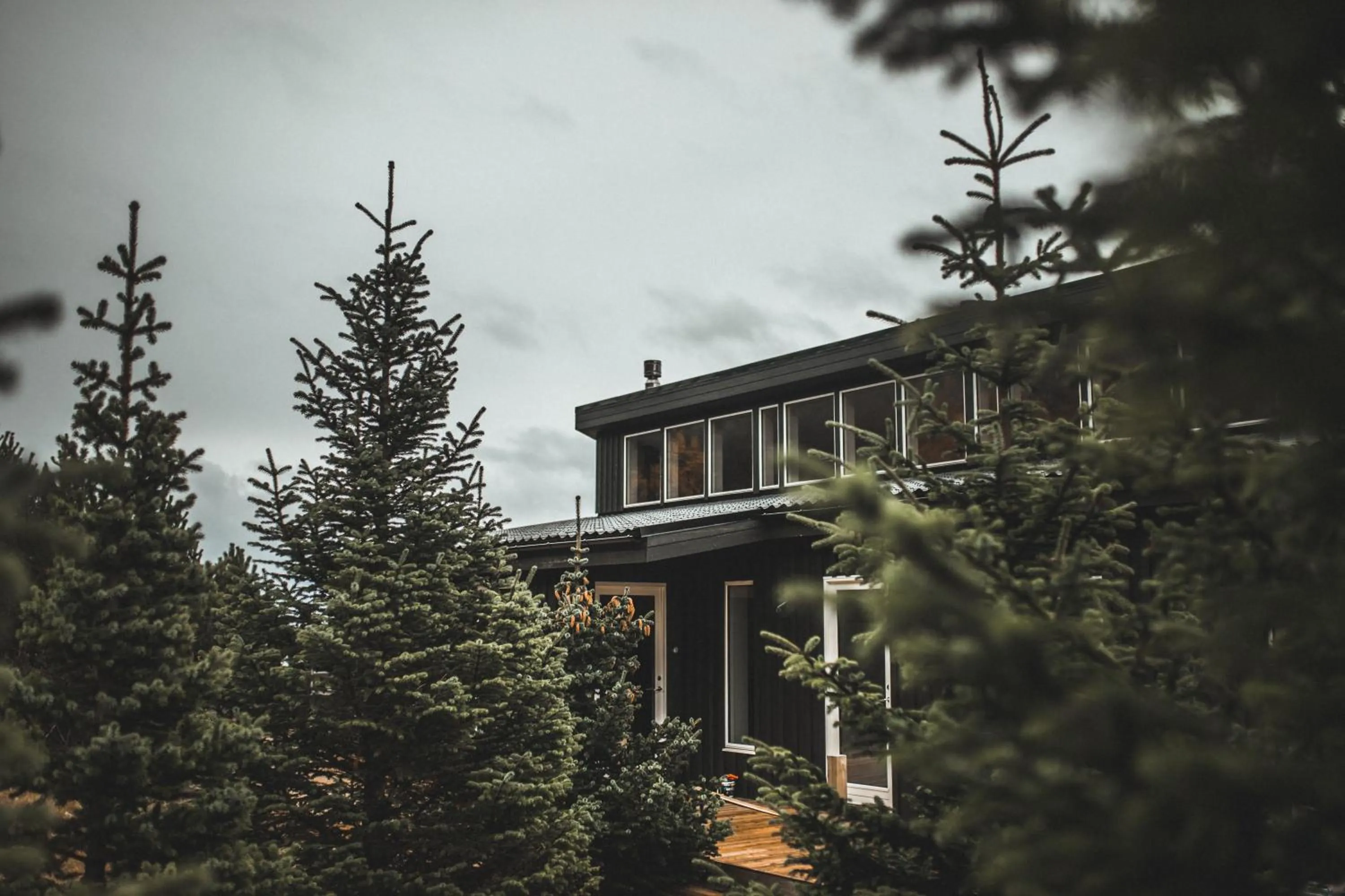Property building in Ekra Glacier Lagoon