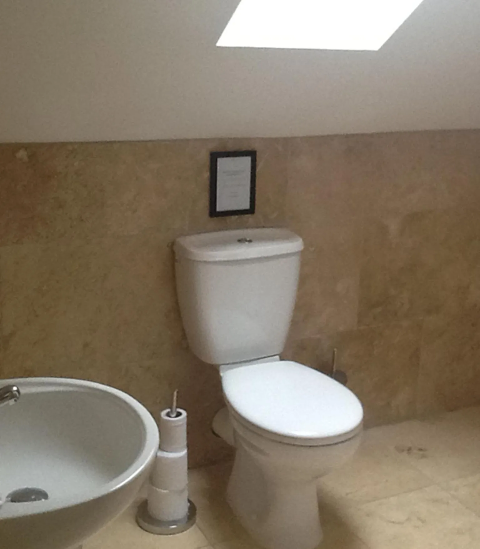Toilet in Holly Lodge