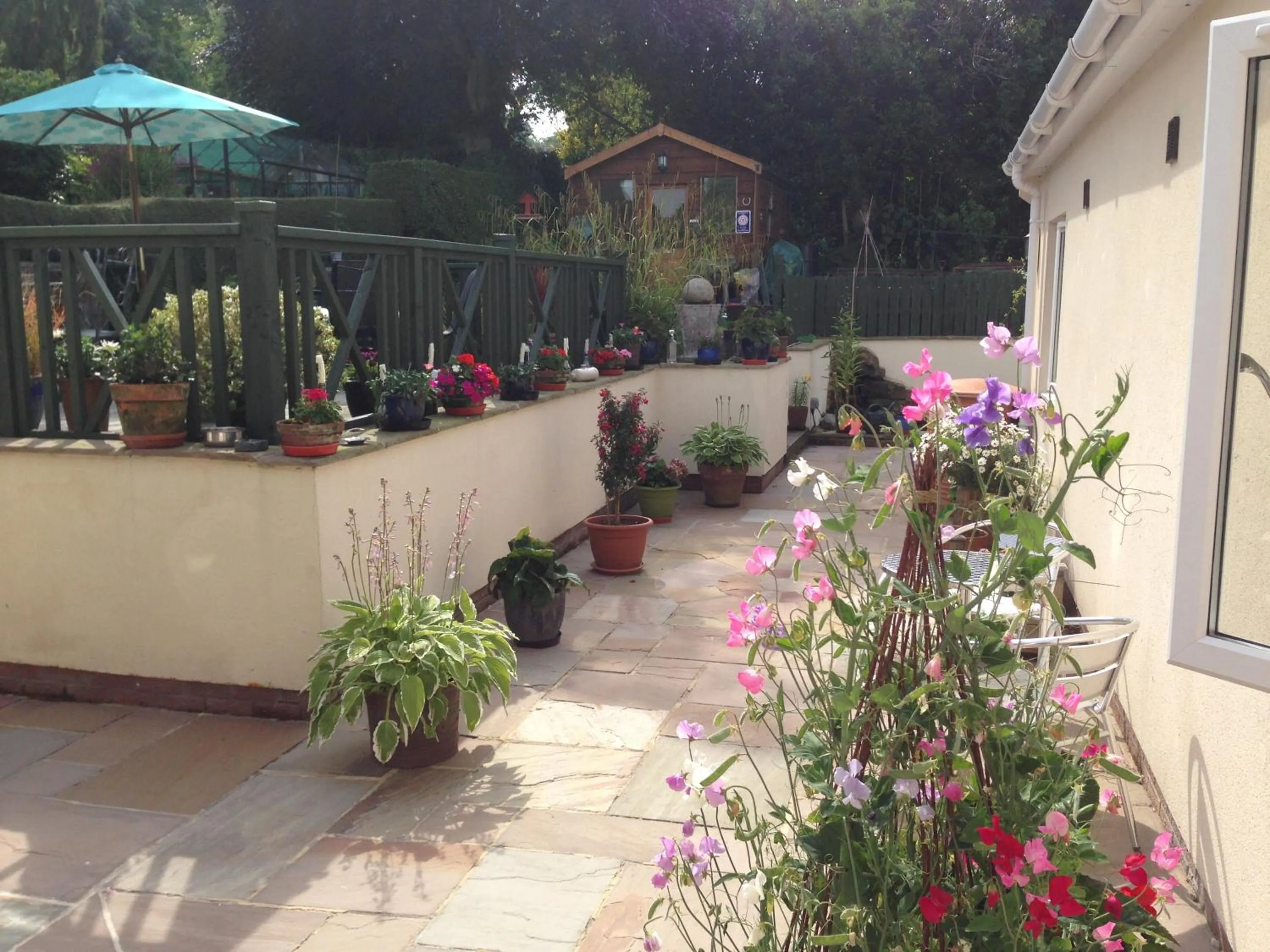 Patio in Holly Lodge