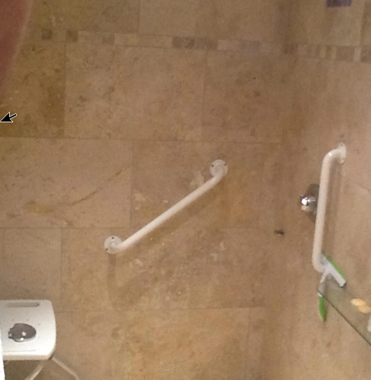 Shower in Holly Lodge