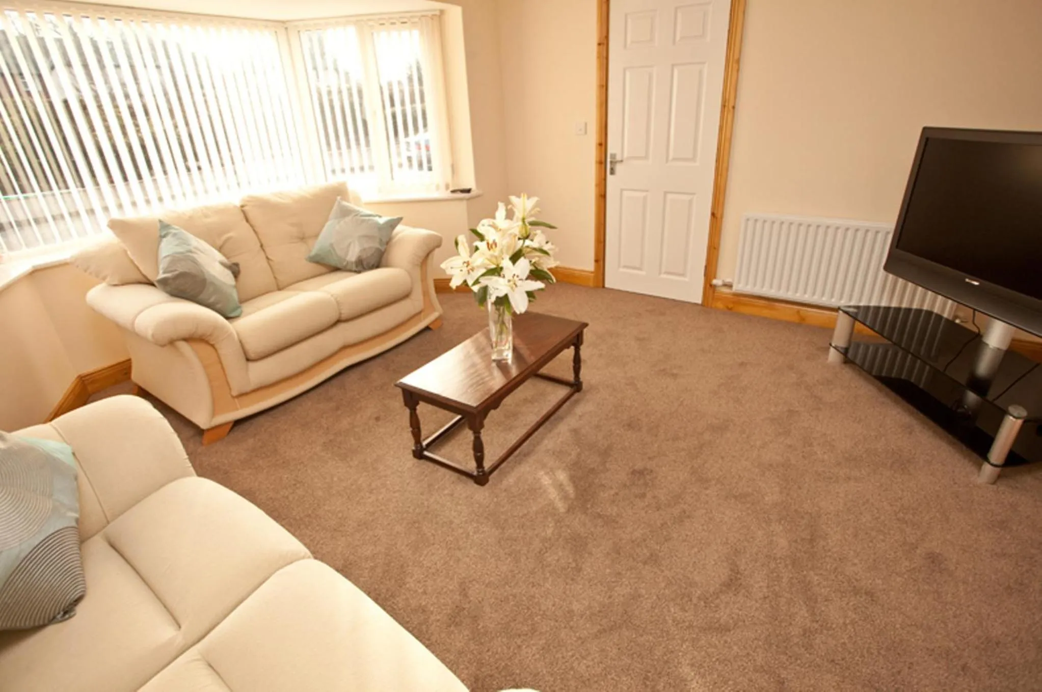 Living room in Holly Lodge