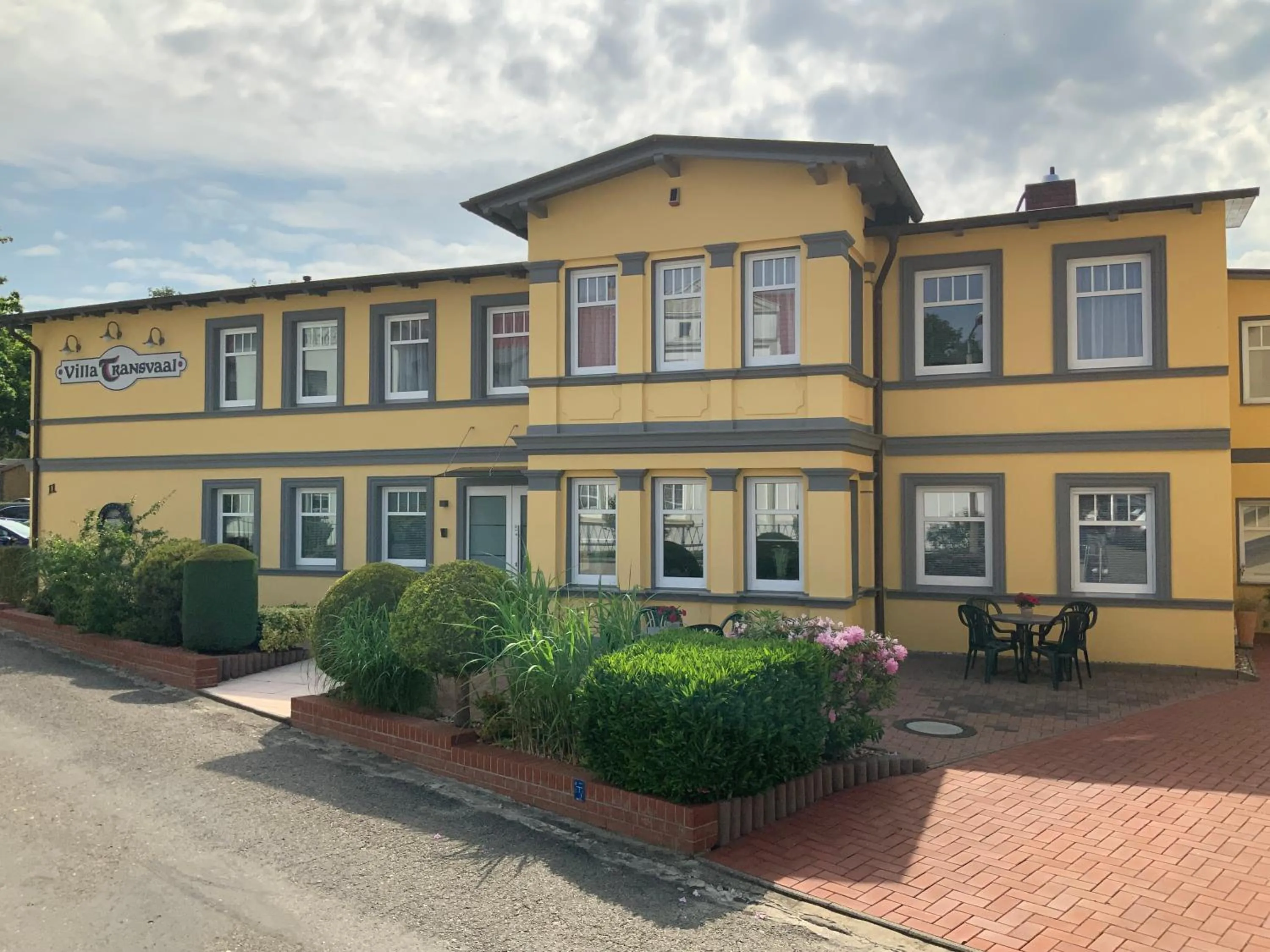 Property building in Pension Villa Transvaal