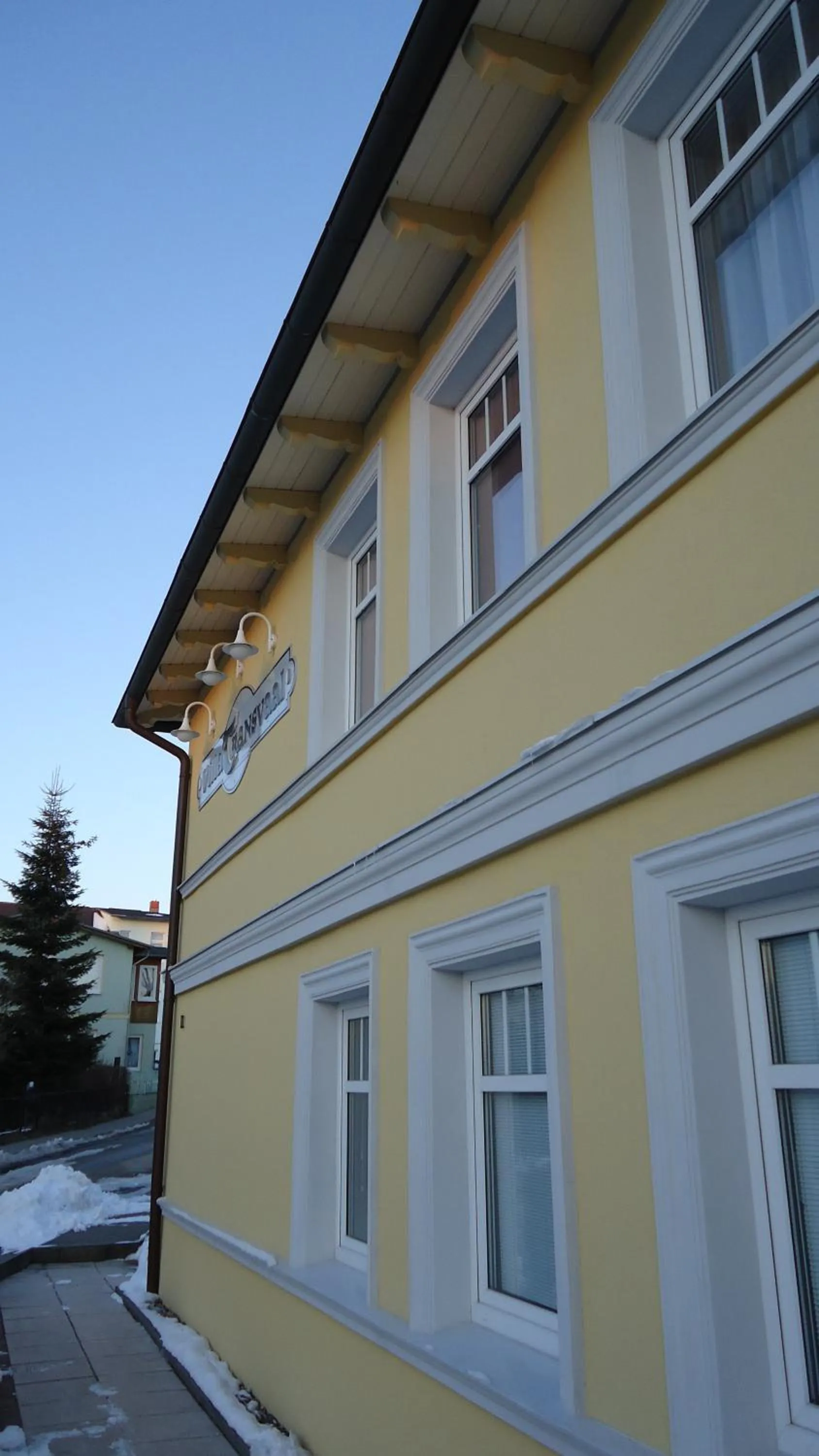 Facade/entrance in Pension Villa Transvaal