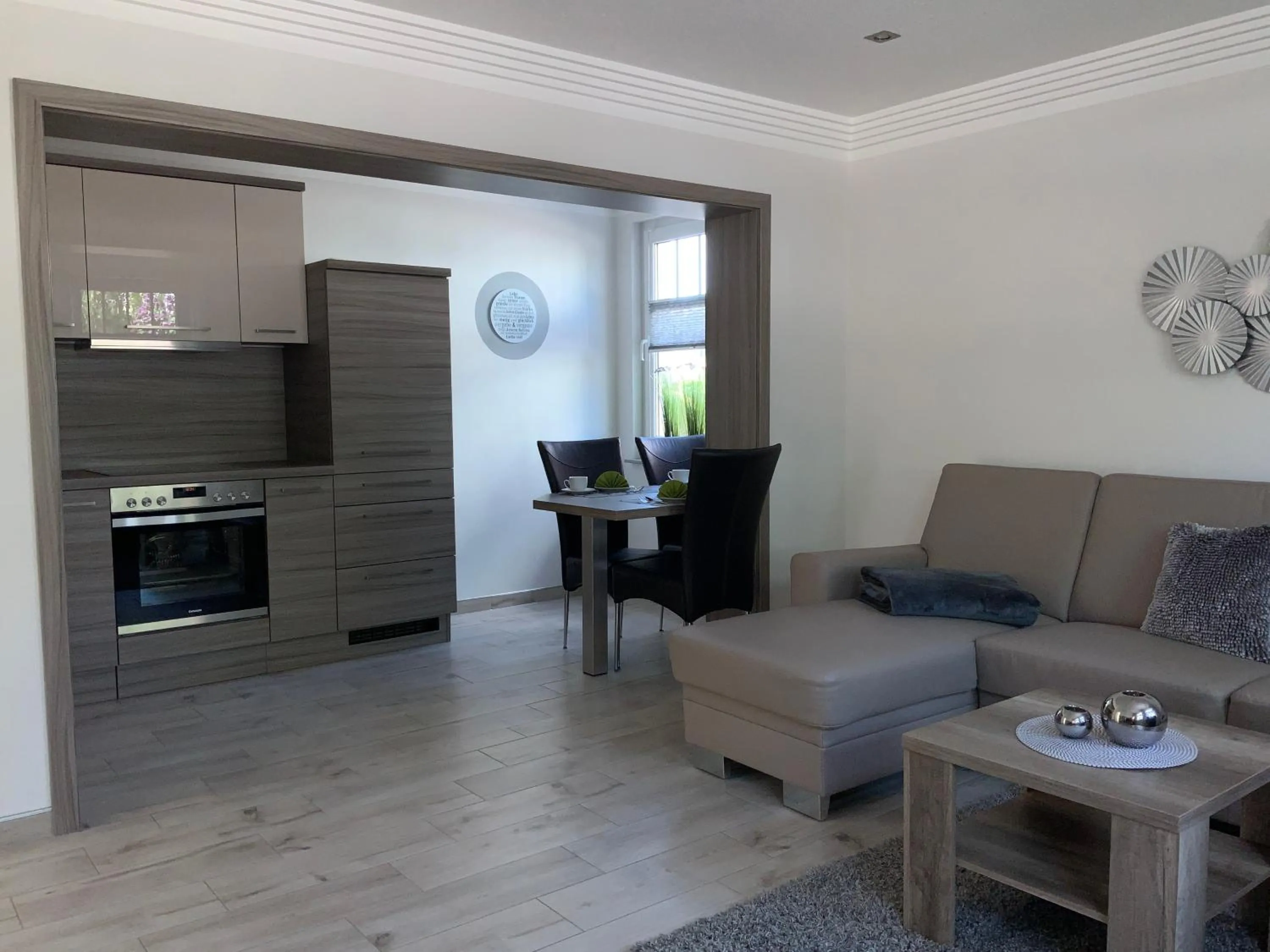 Kitchen or kitchenette in Pension Villa Transvaal
