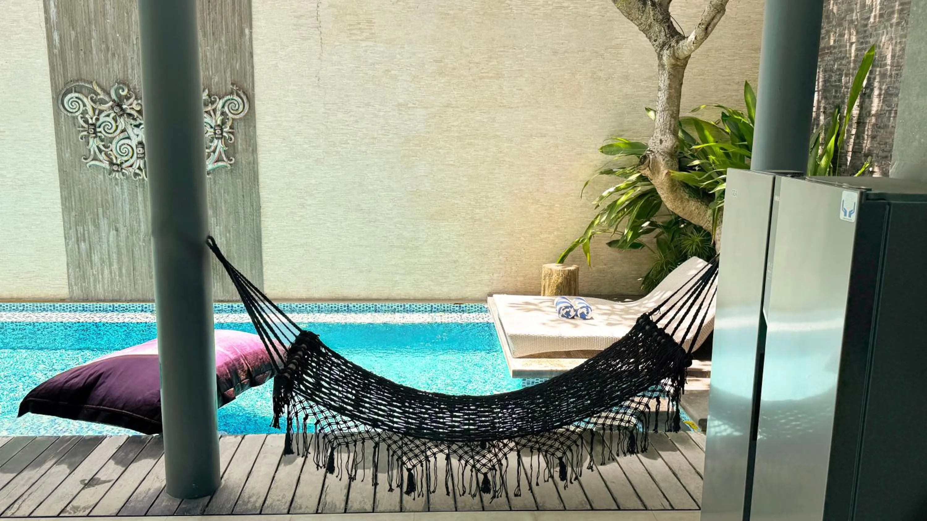 Swimming pool in Sandhya Villa Canggu Echo Beach