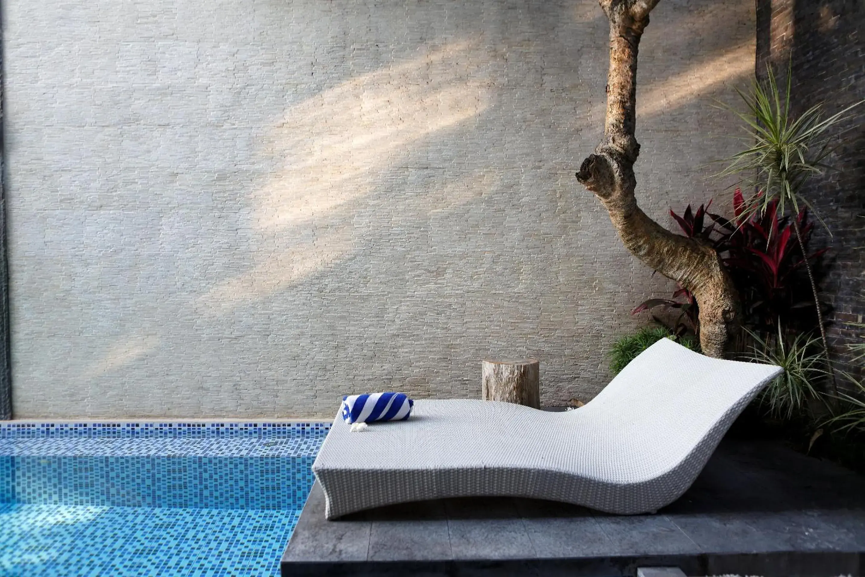 Swimming pool in Sandhya Villa Canggu Echo Beach Swimming pool in Sandhya Villa Canggu Echo Beach