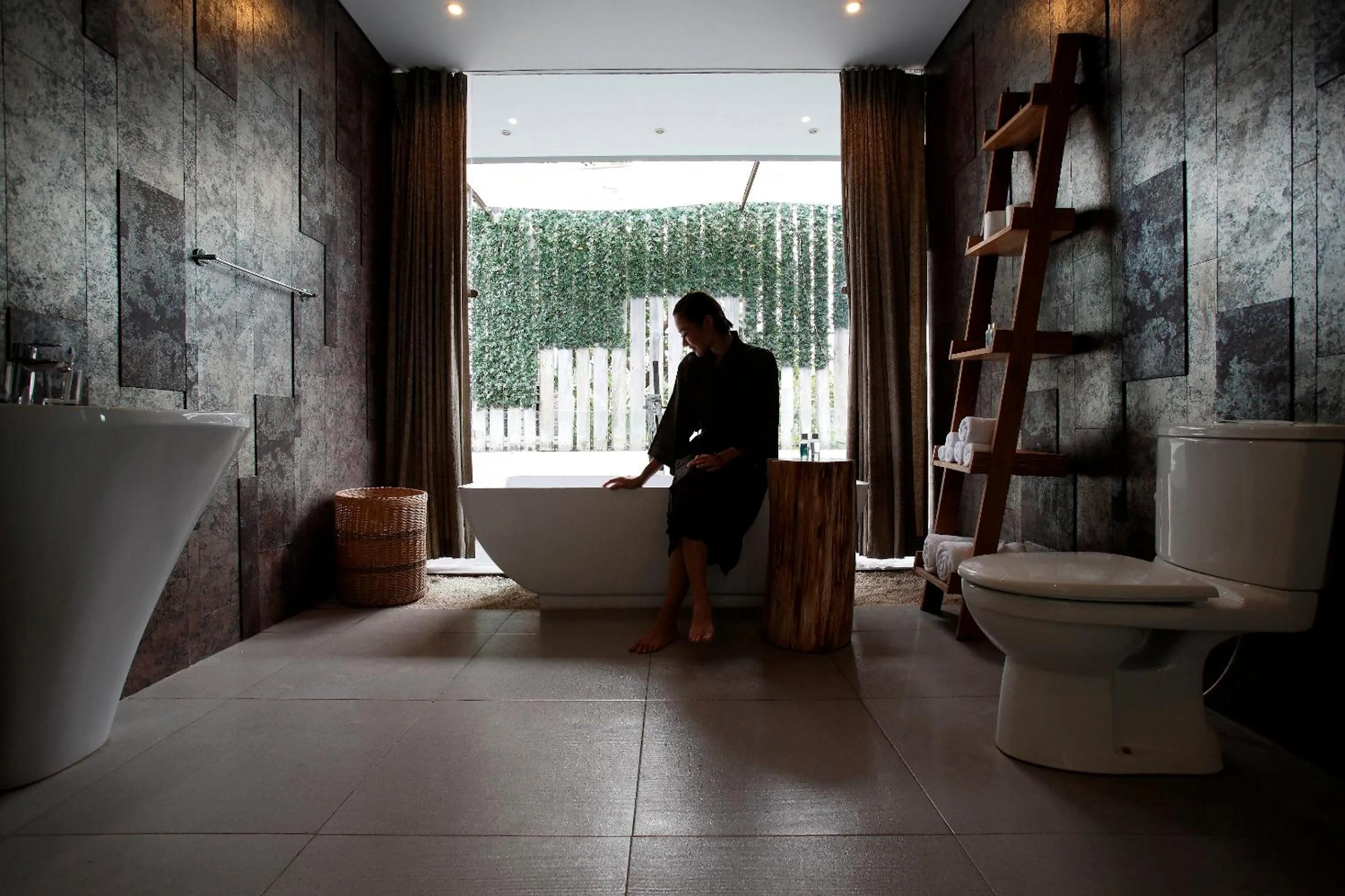 Bathroom in Sandhya Villa Canggu Echo Beach