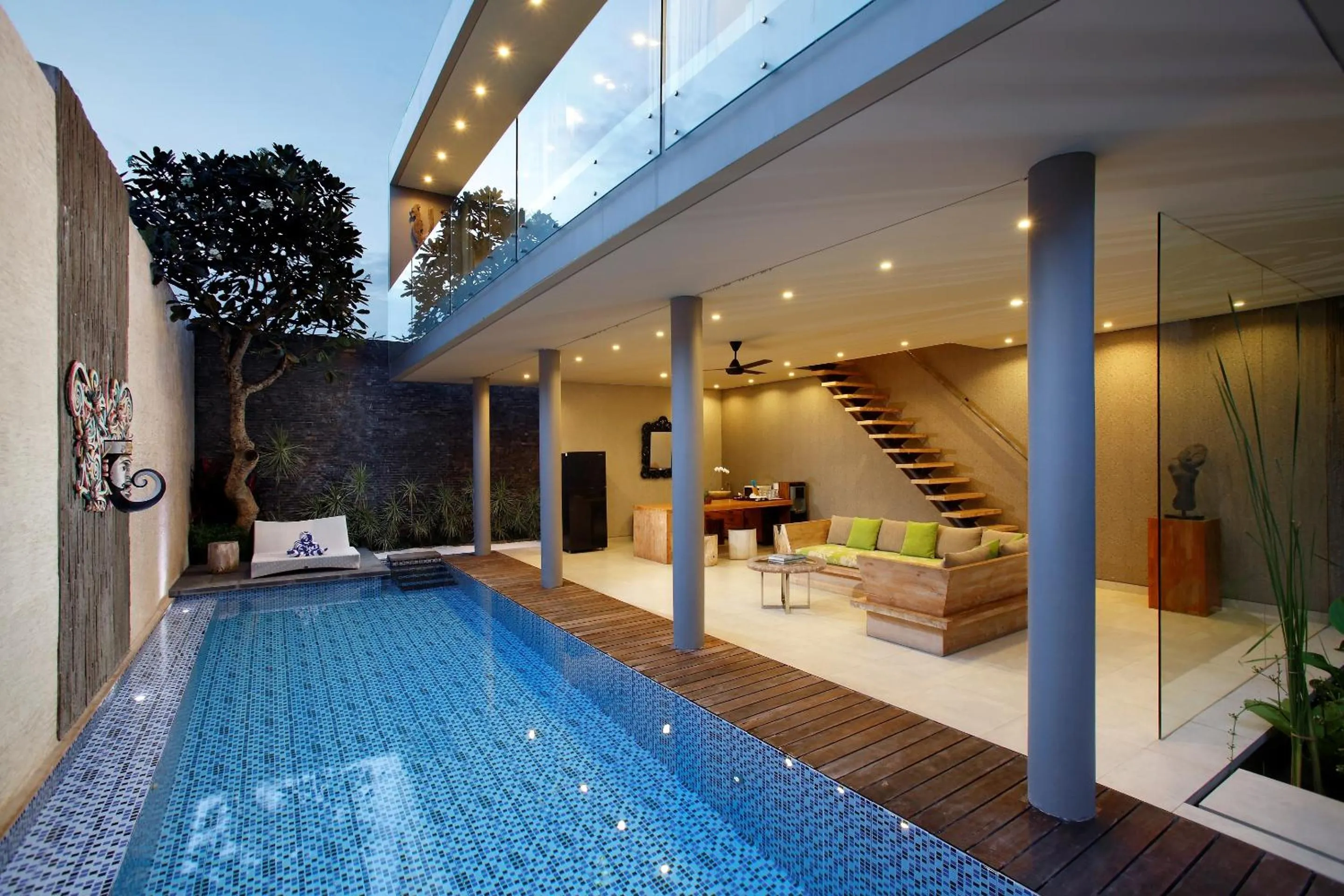 Property building in Sandhya Villa Canggu Echo Beach