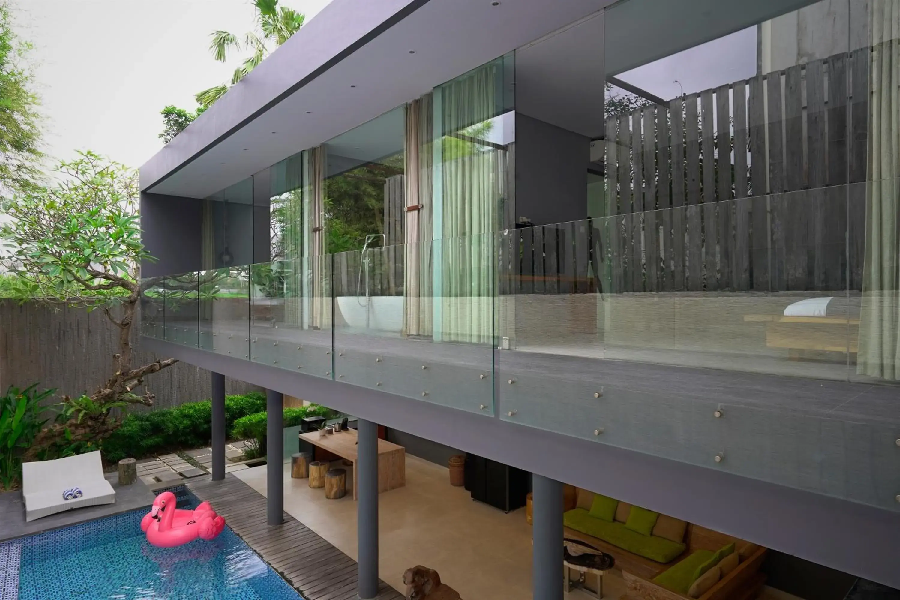 Property building in Sandhya Villa Canggu Echo Beach Property building in Sandhya Villa Canggu Echo Beach