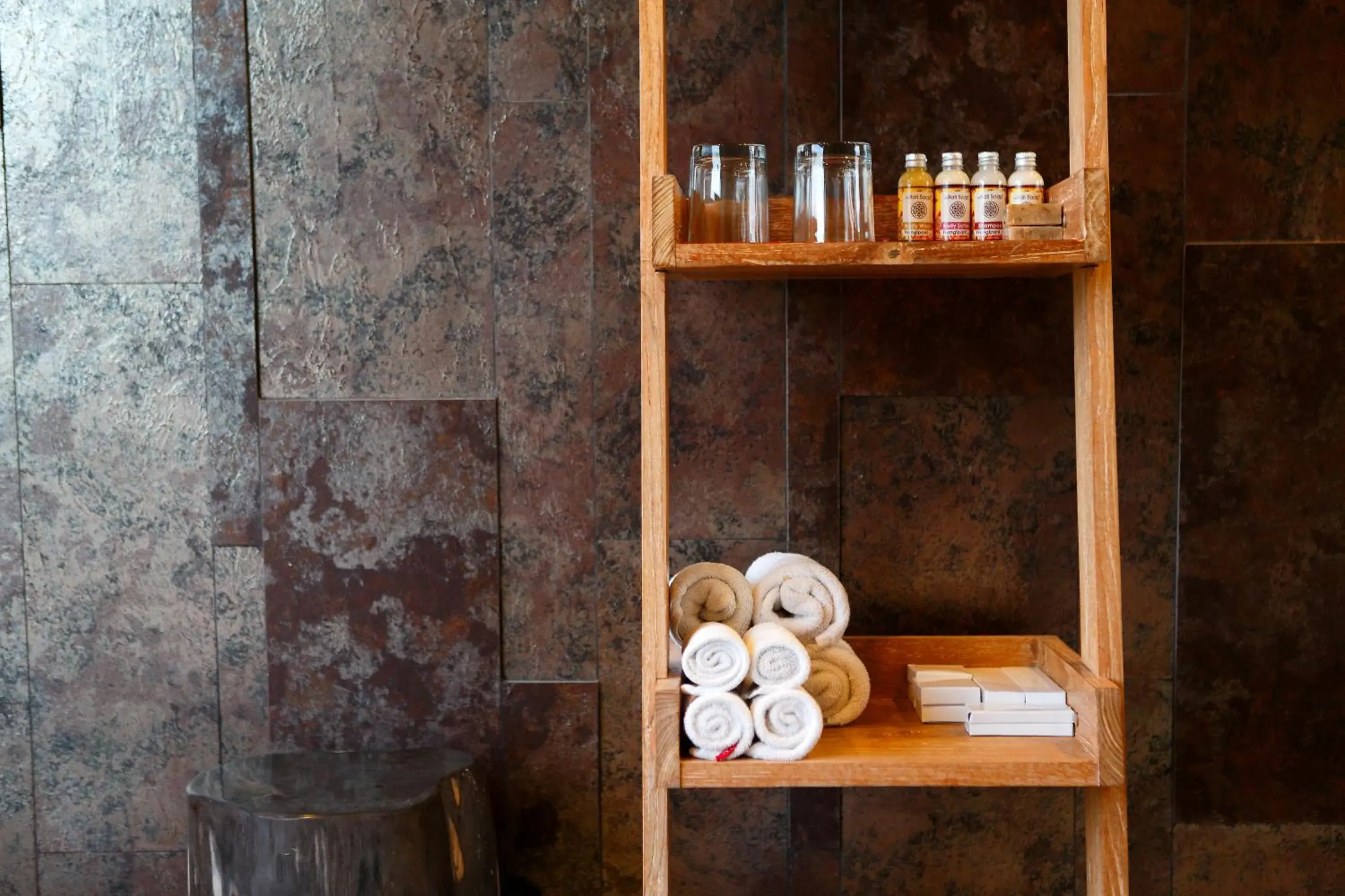 Bathroom in Sandhya Villa Canggu Echo Beach Bathroom in Sandhya Villa Canggu Echo Beach