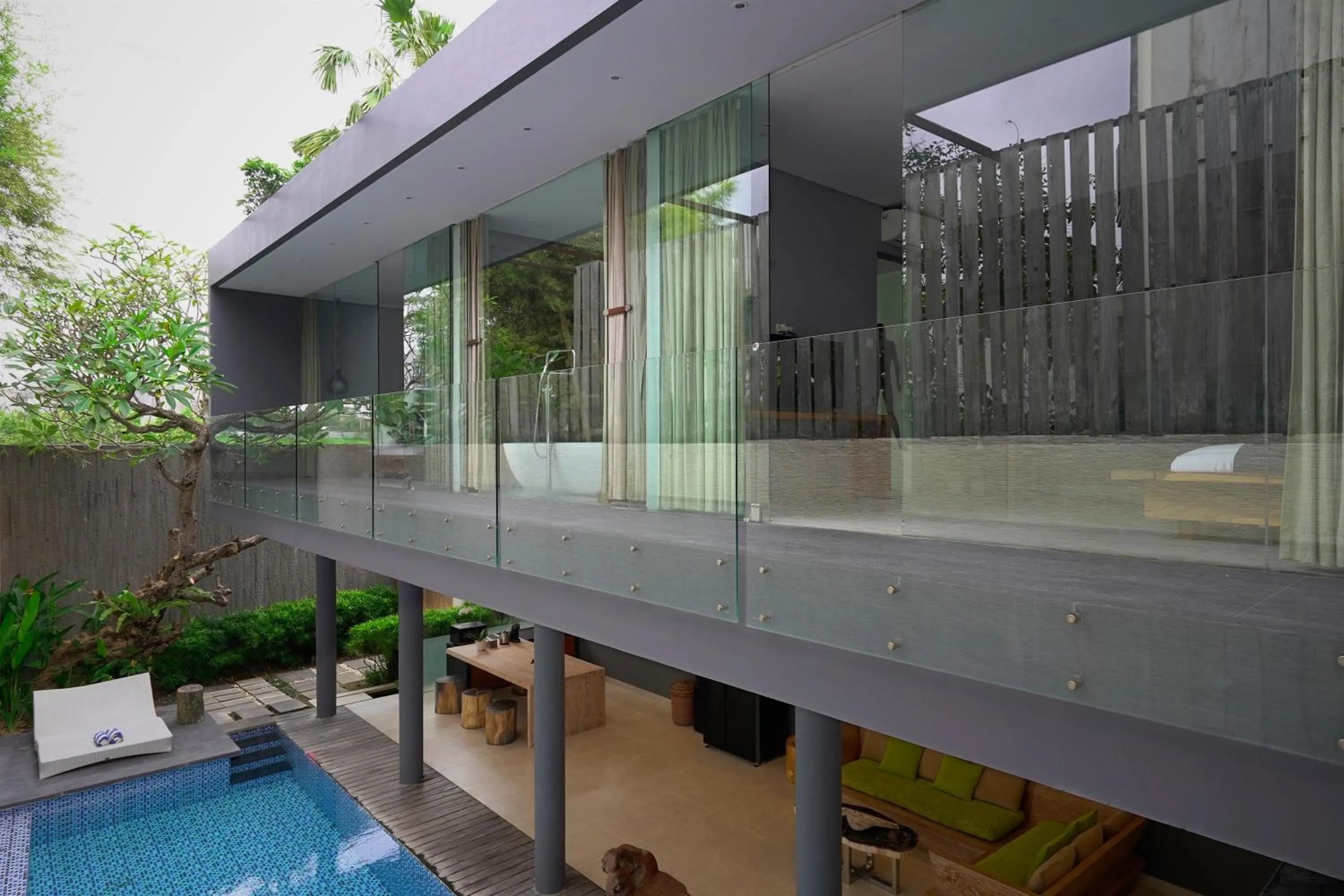 Property building in Sandhya Villa Canggu Echo Beach