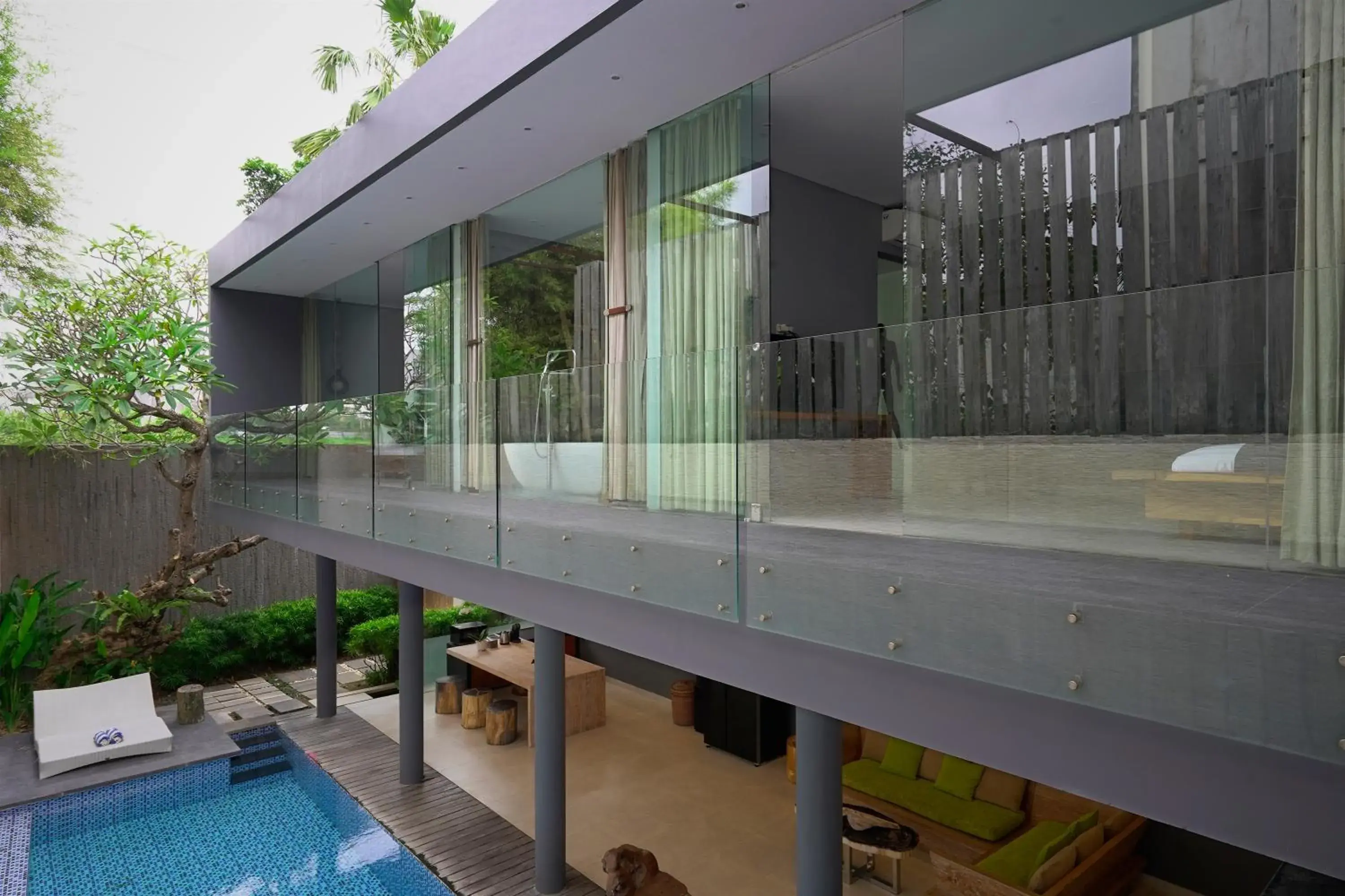 Property building in Sandhya Villa Canggu Echo Beach Property building in Sandhya Villa Canggu Echo Beach