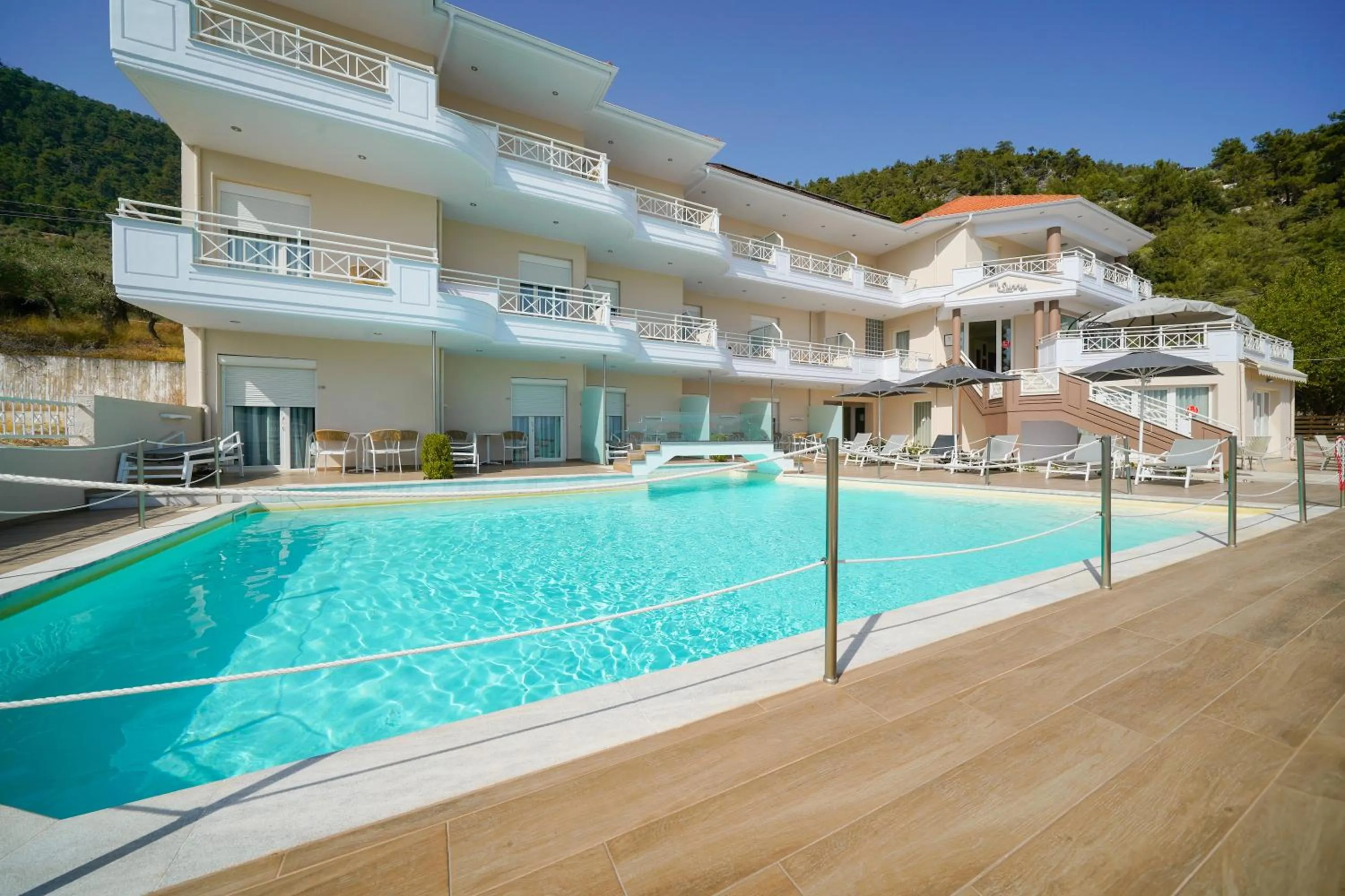 Property building in Sunny Hotel Thassos