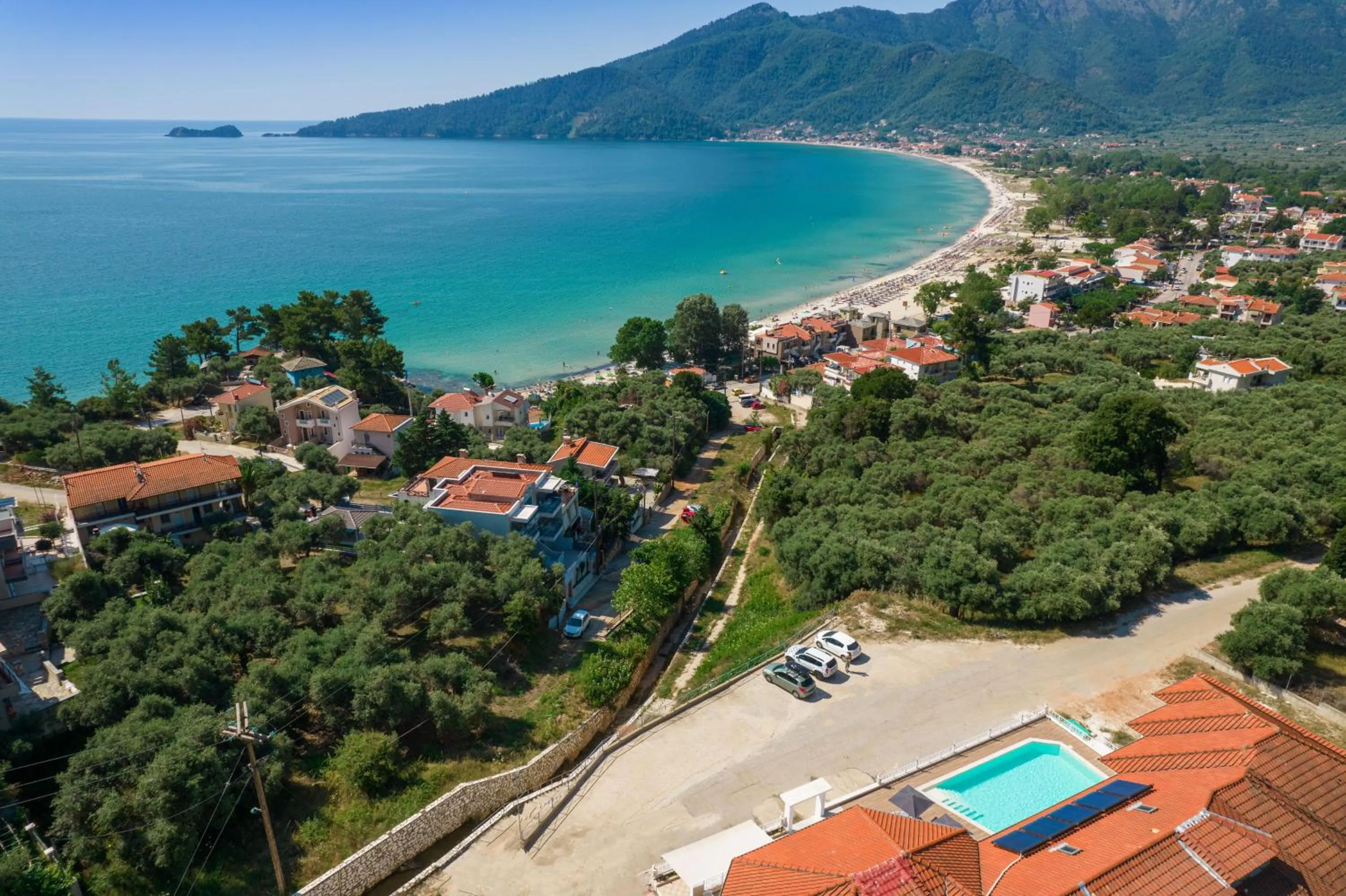 Bird's eye view in Sunny Hotel Thassos