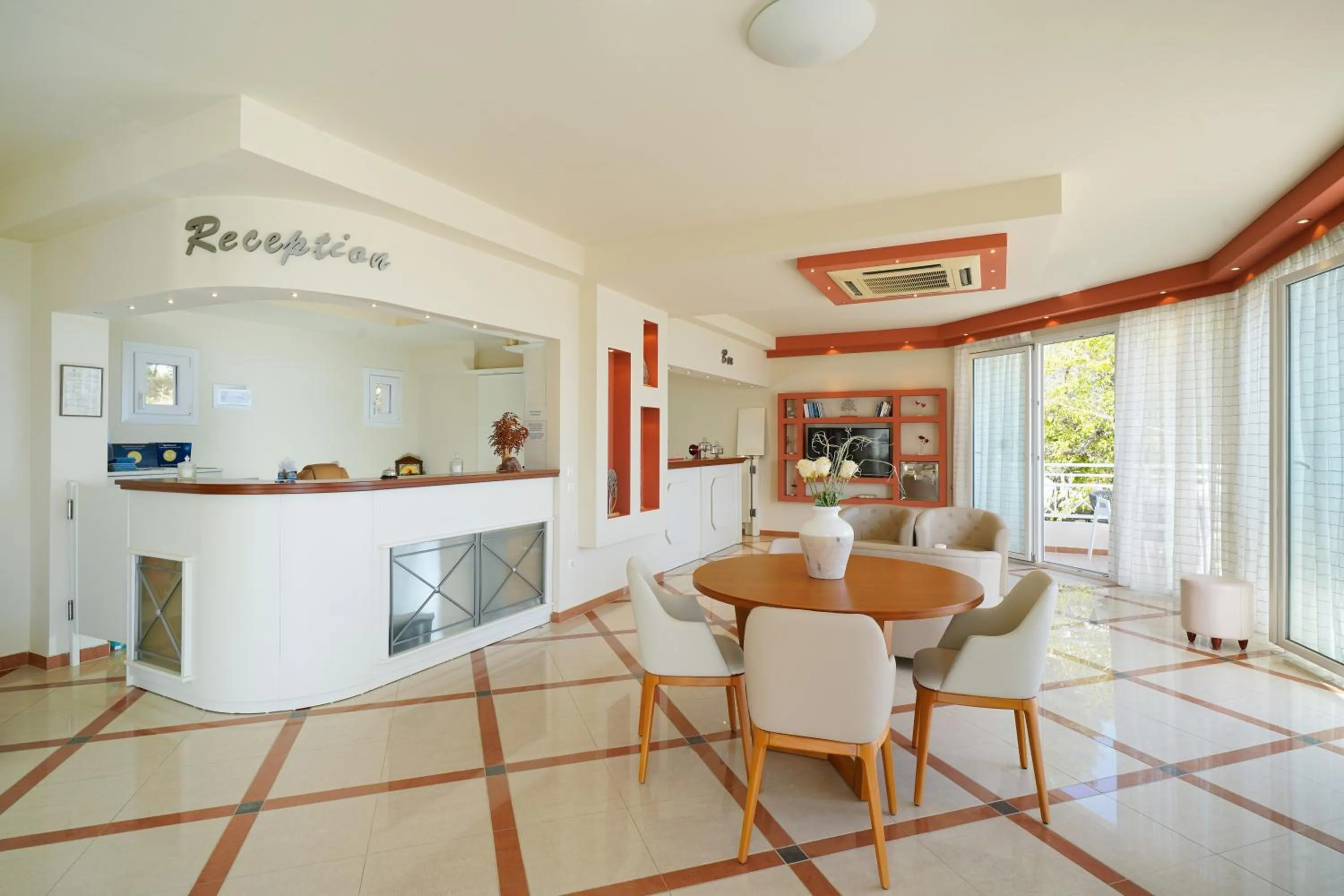 Lobby or reception in Sunny Hotel Thassos