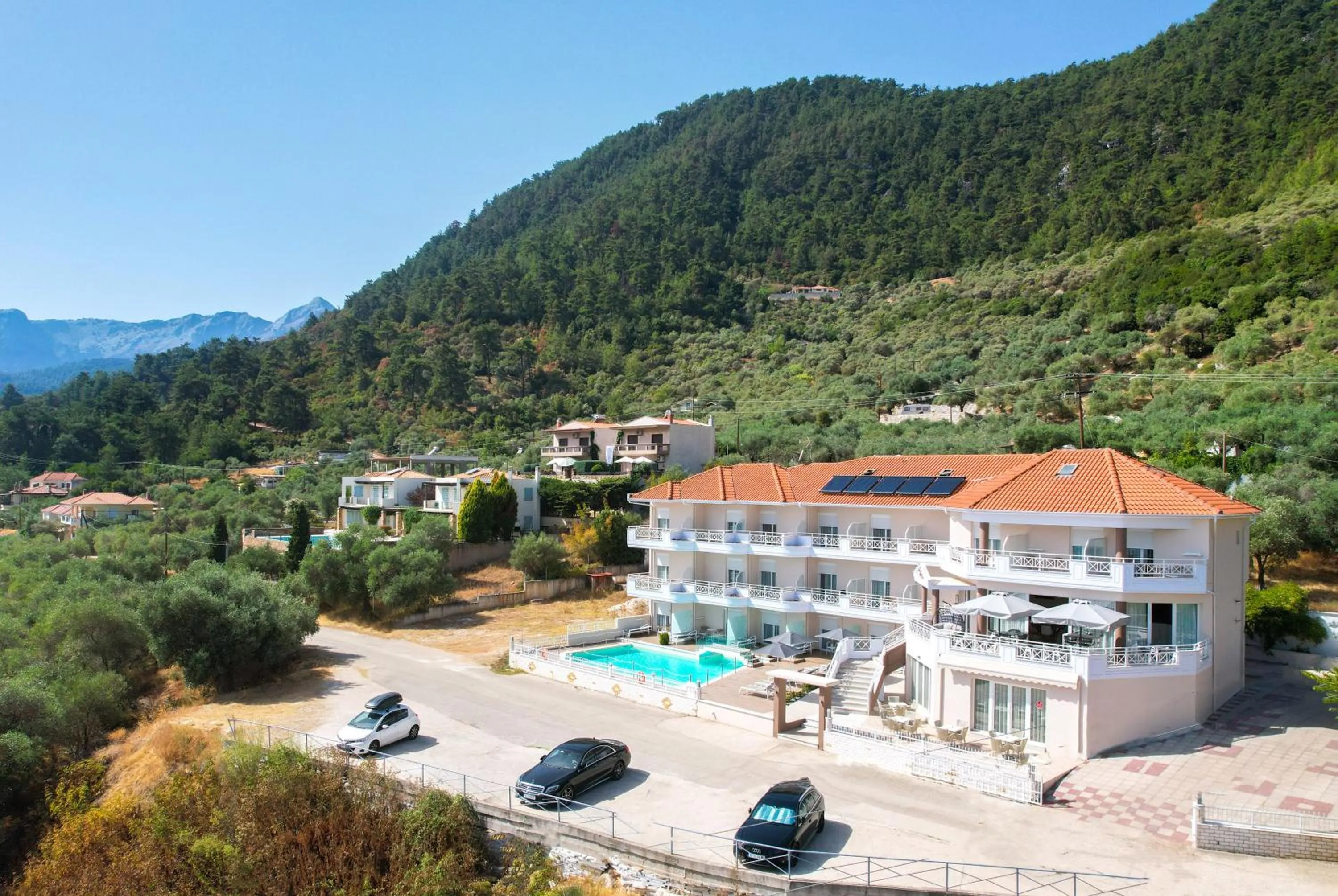 Property building in Sunny Hotel Thassos