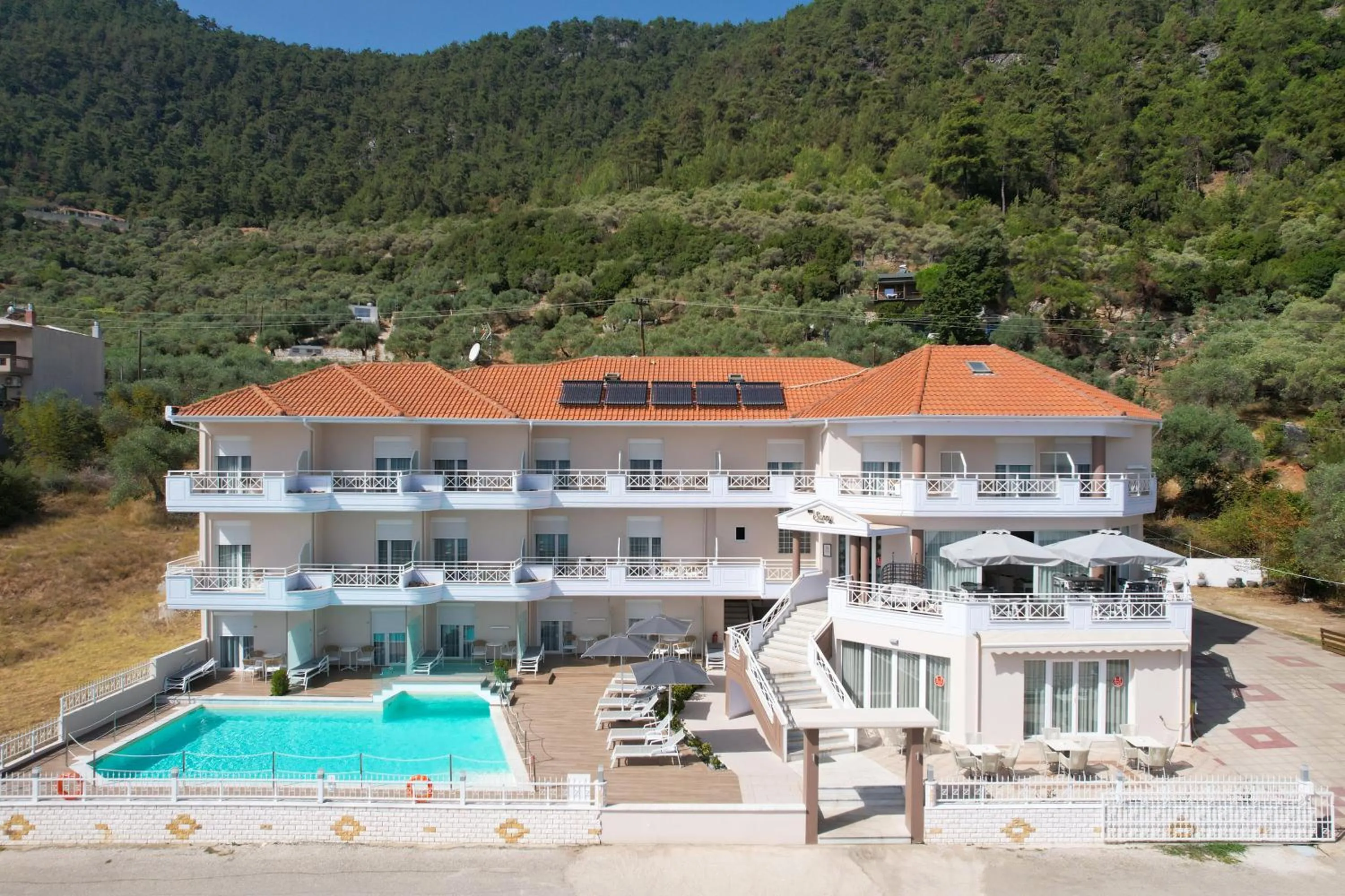 Property building in Sunny Hotel Thassos