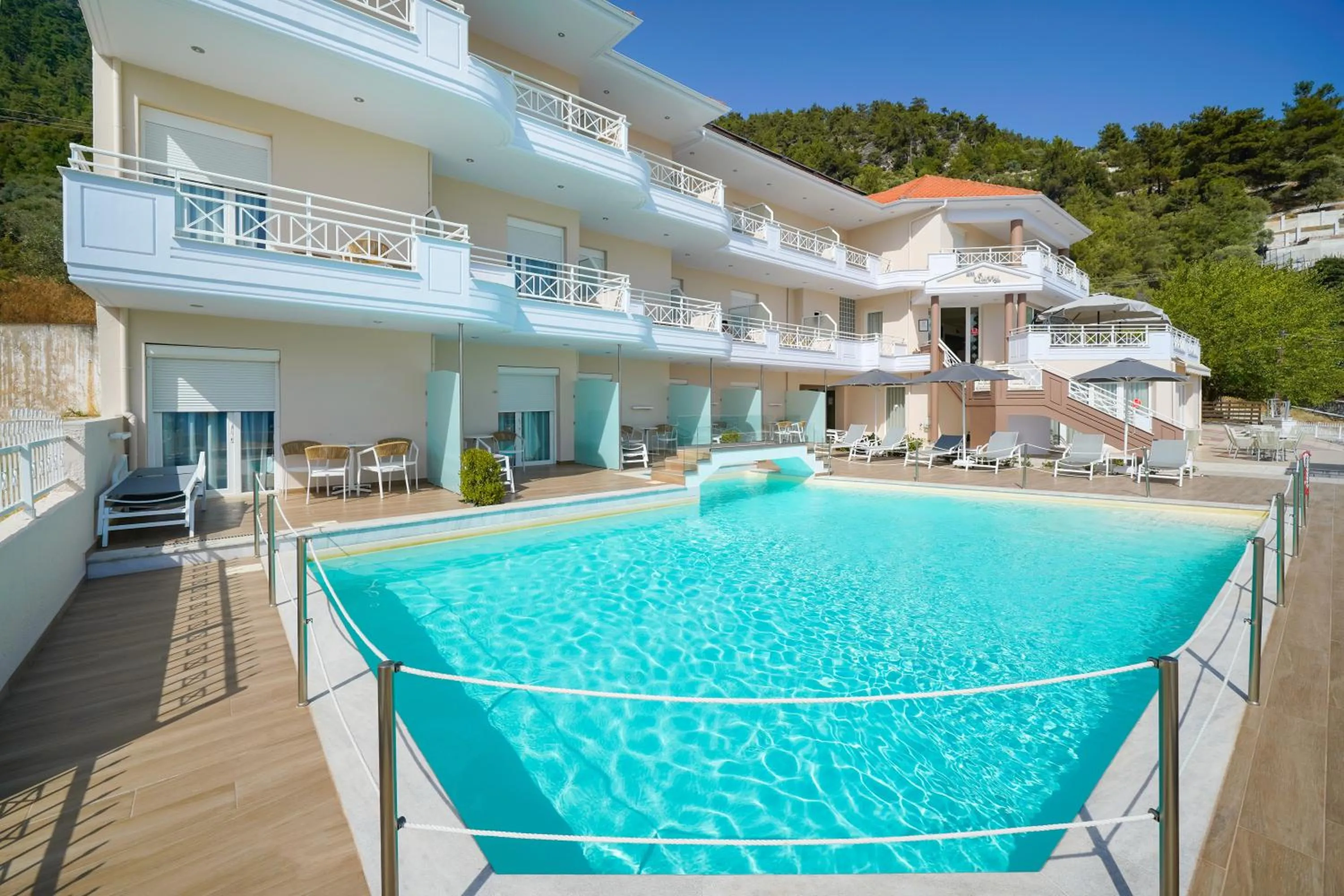 Property building in Sunny Hotel Thassos