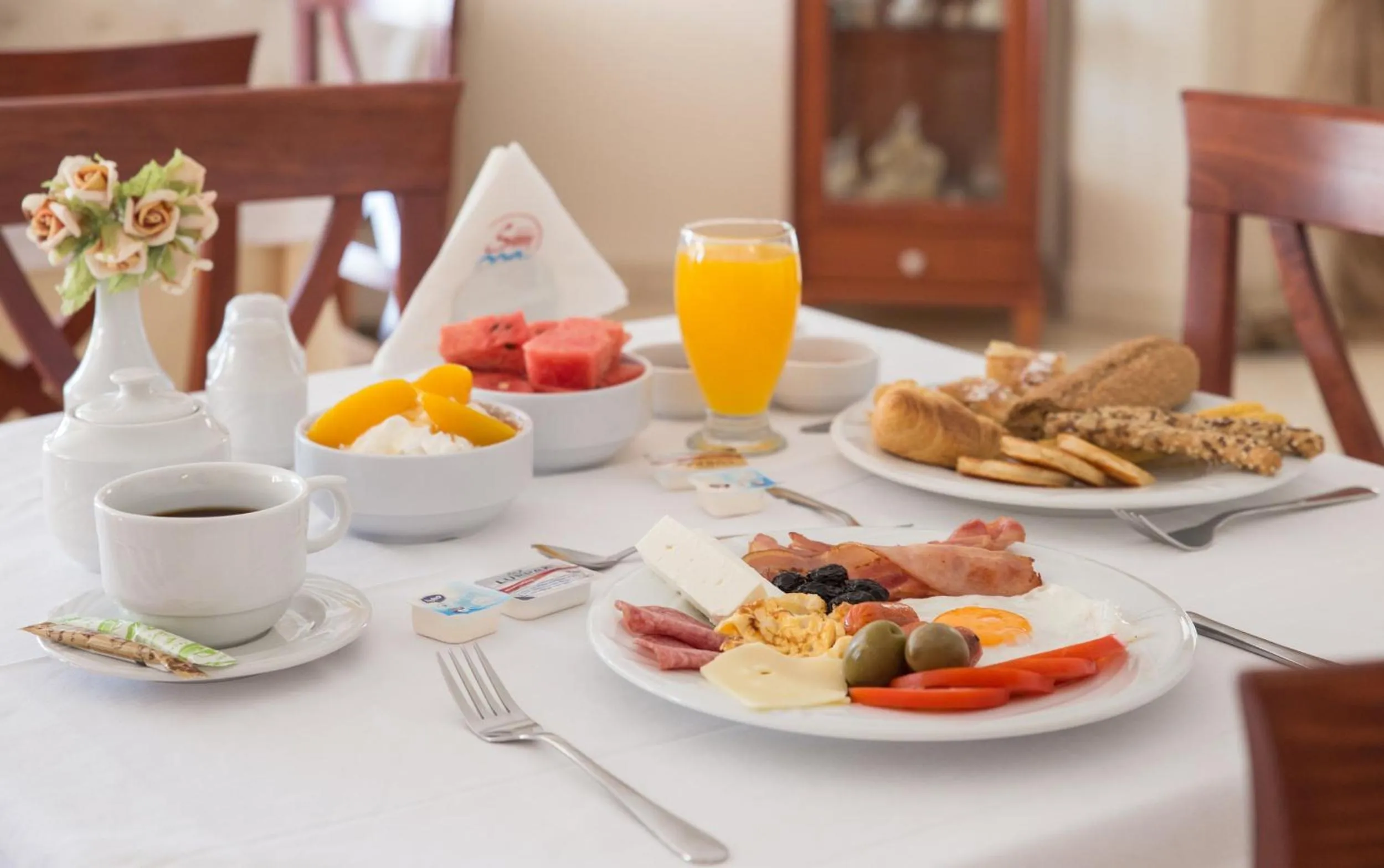 Breakfast in Sunny Hotel Thassos