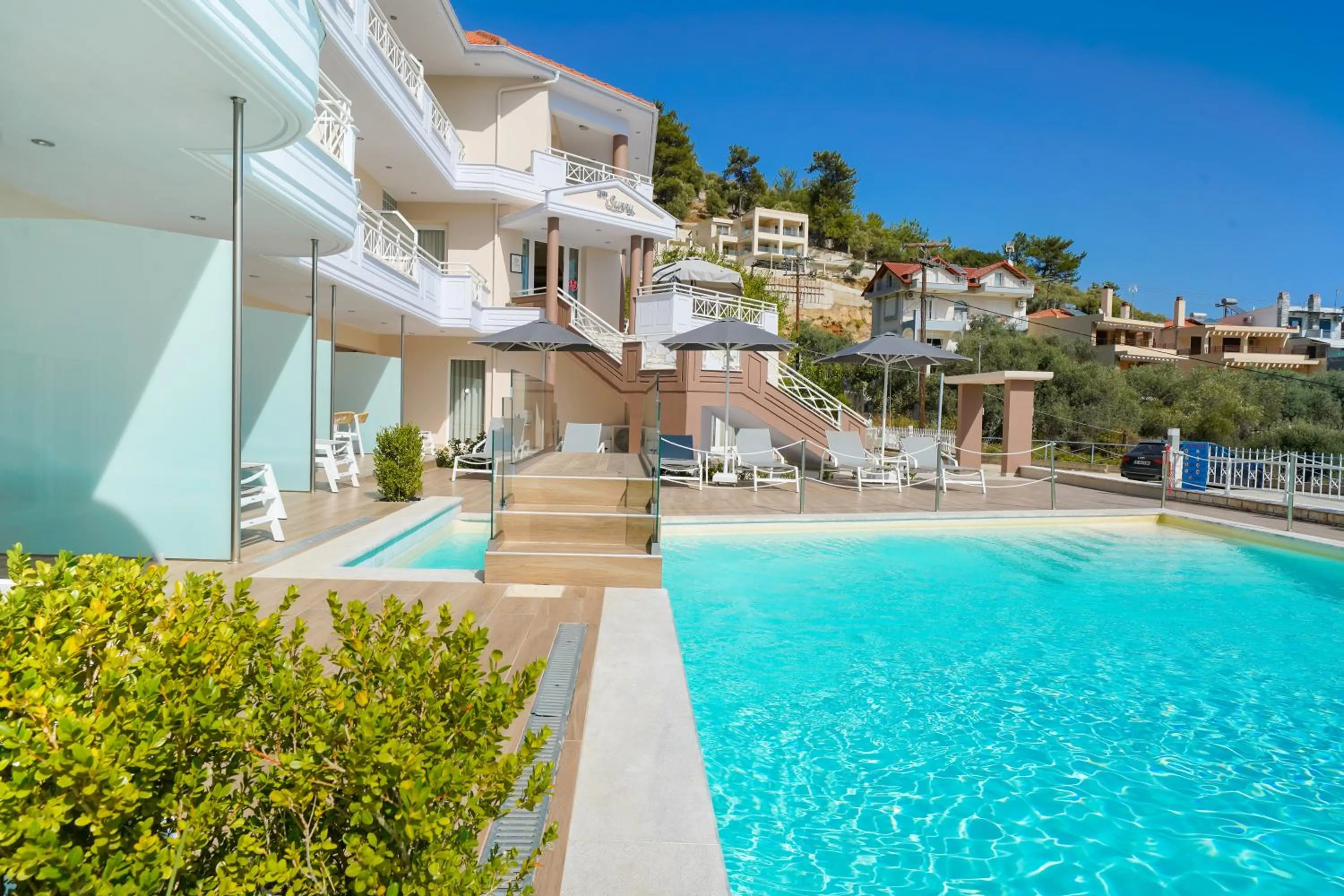 Property building in Sunny Hotel Thassos