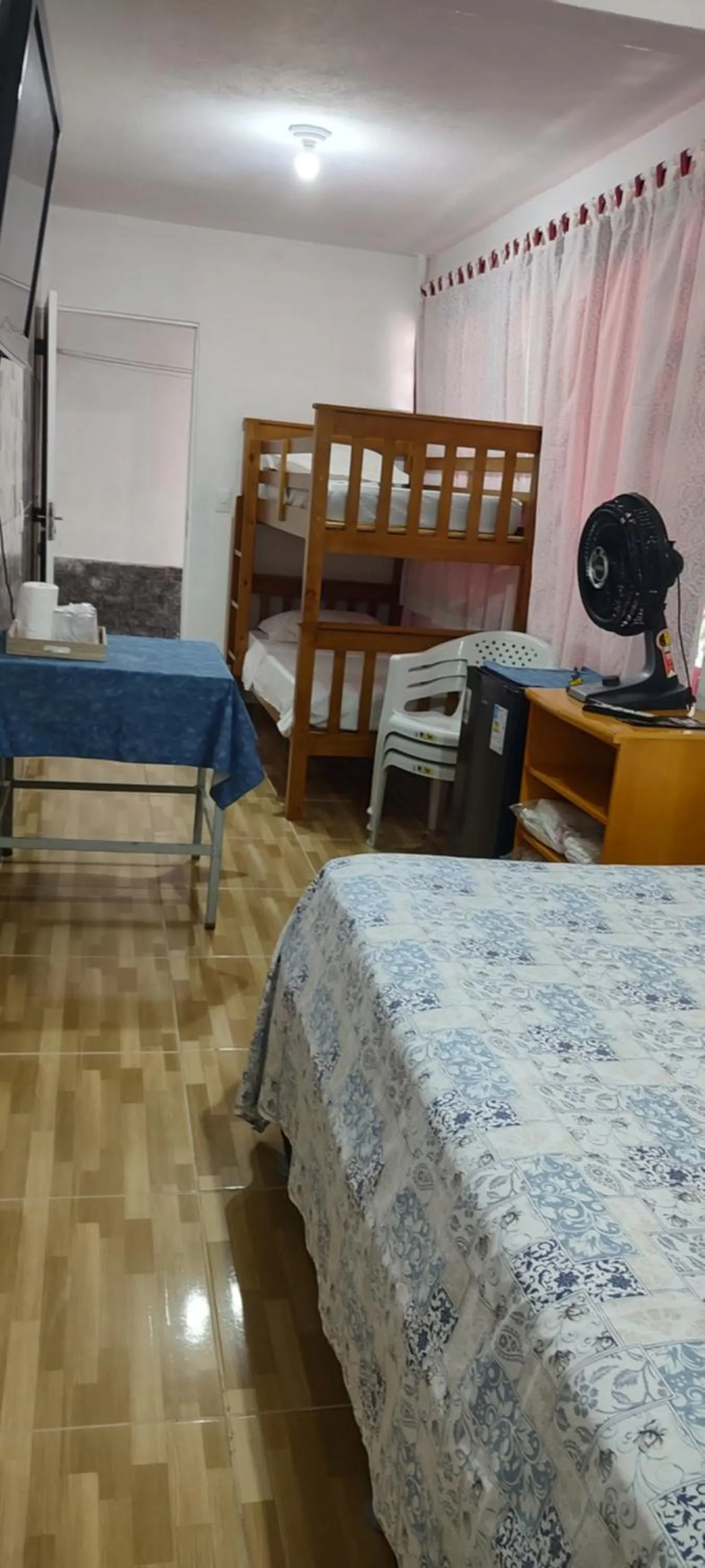 Bed in Pousada Guarulhos