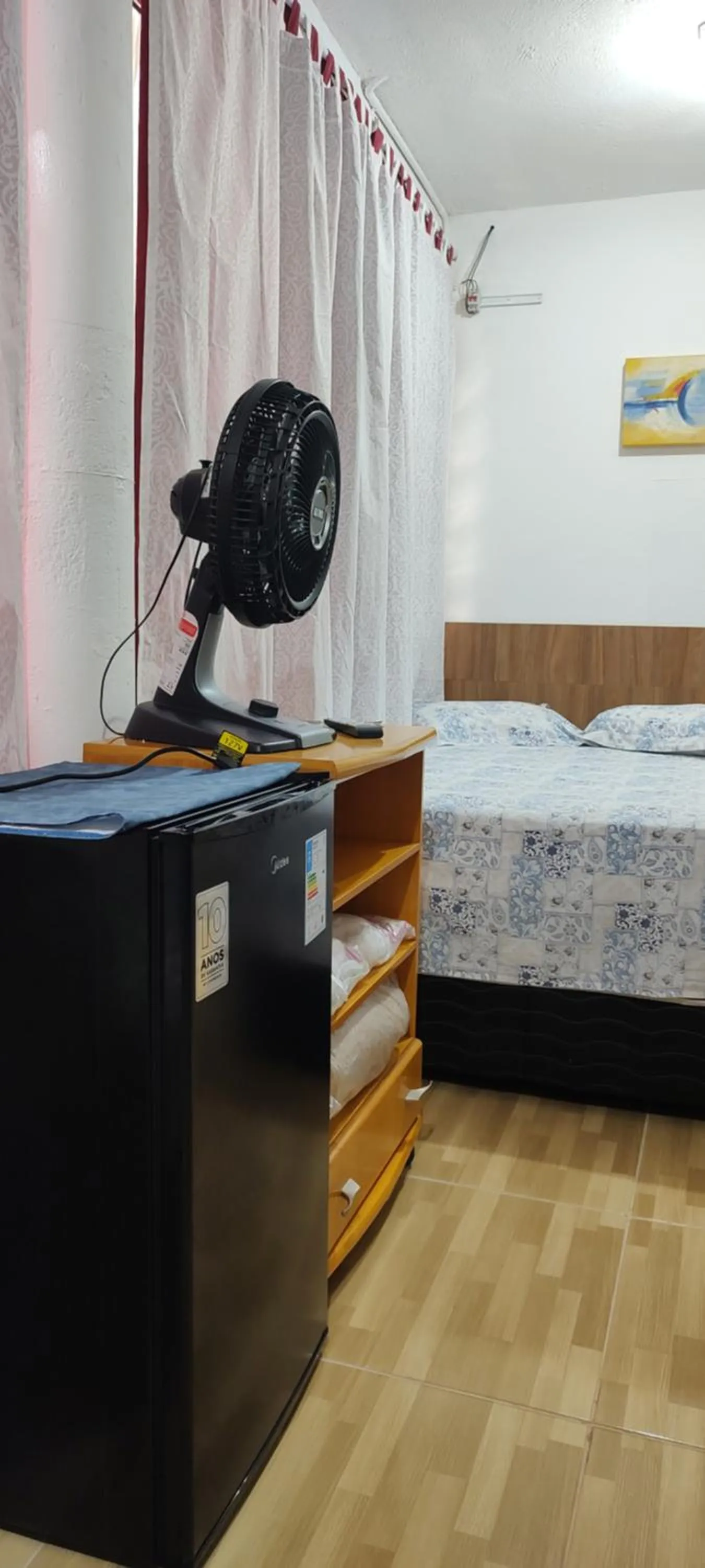 Bed in Pousada Guarulhos