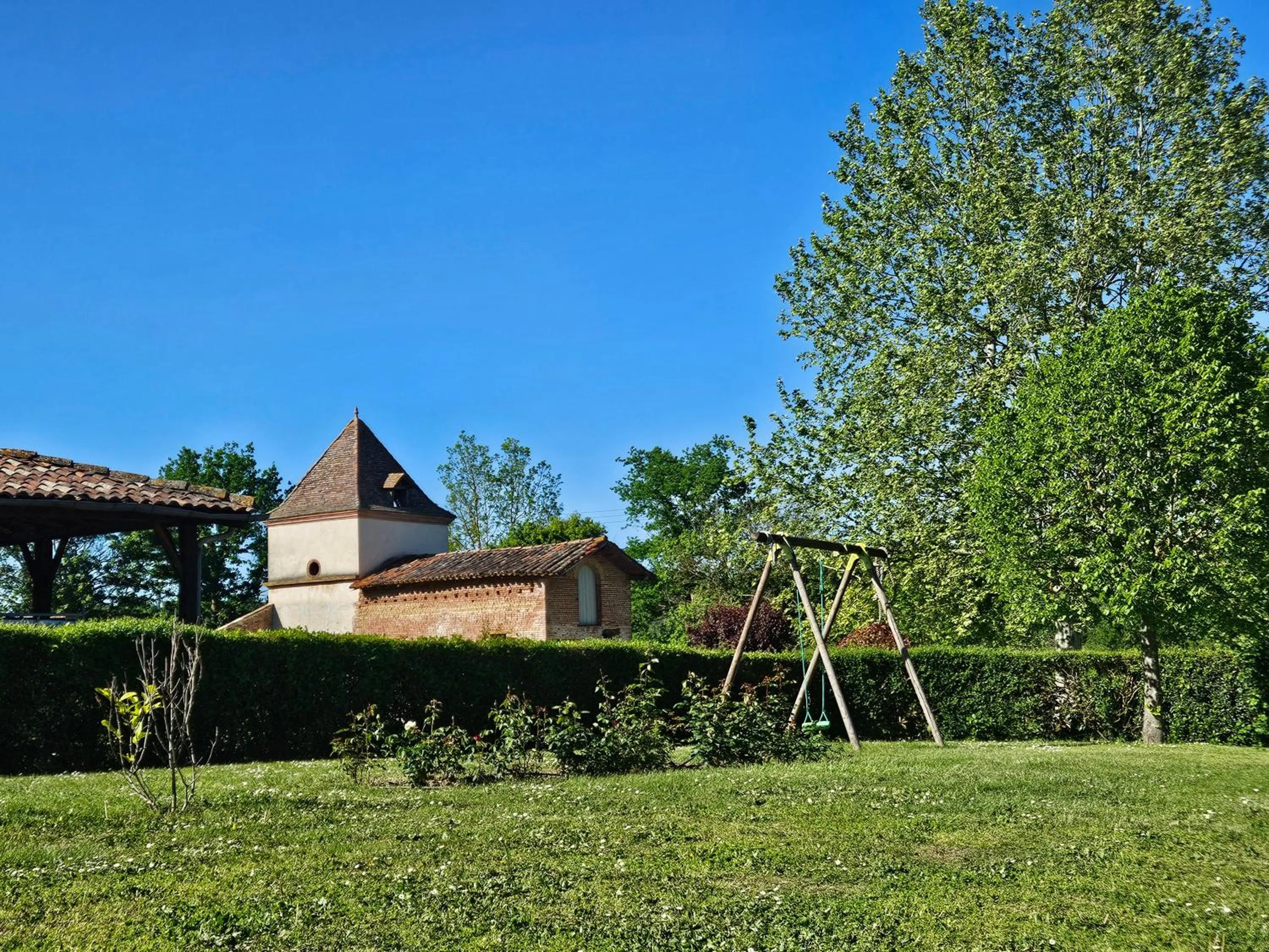 Garden in Domaine de Belcayre