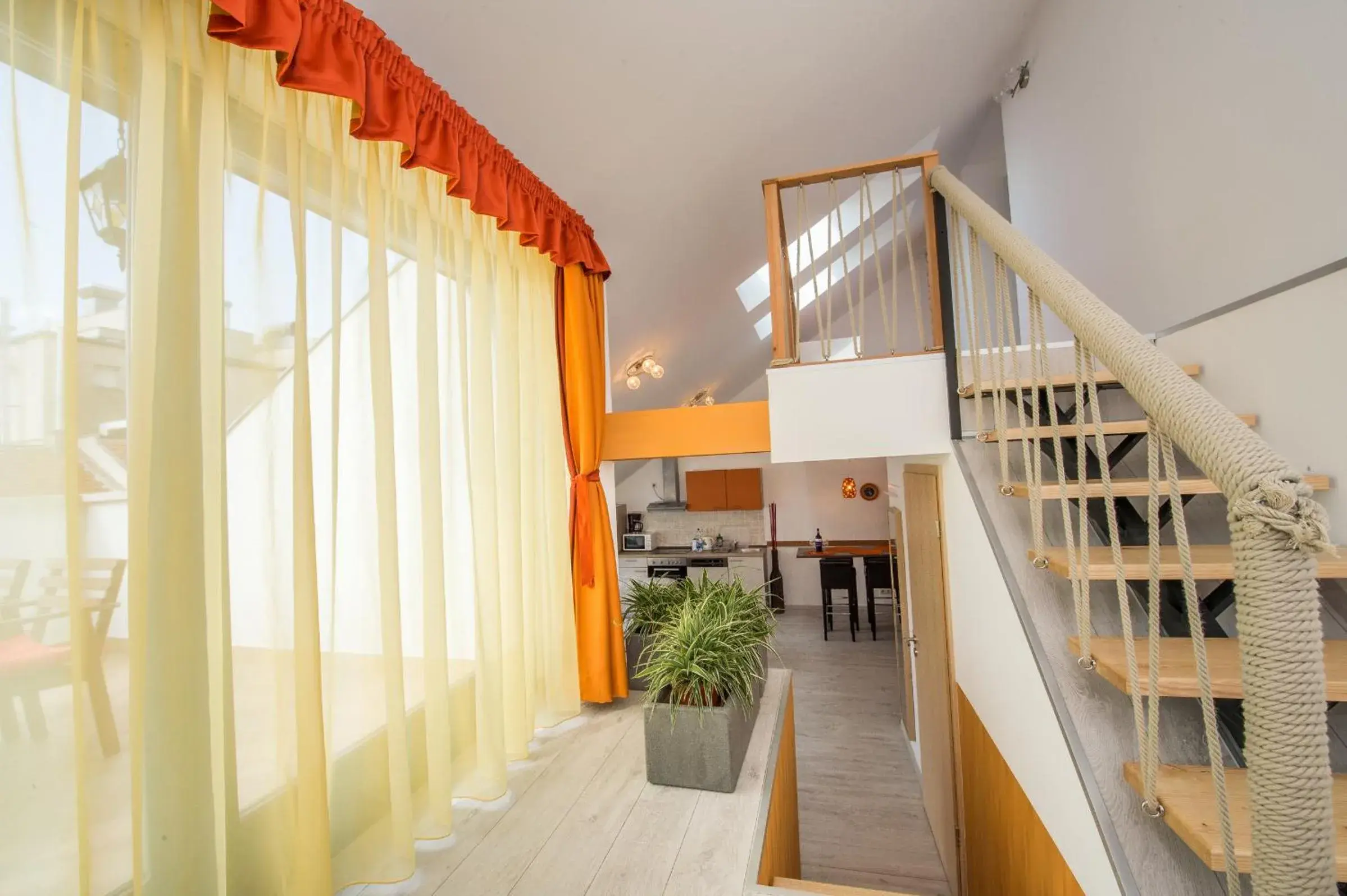 Duplex Apartment with Balcony and City View in Budapest Center Residence Duplex Apartment with Balcony and City View in Budapest Center Residence