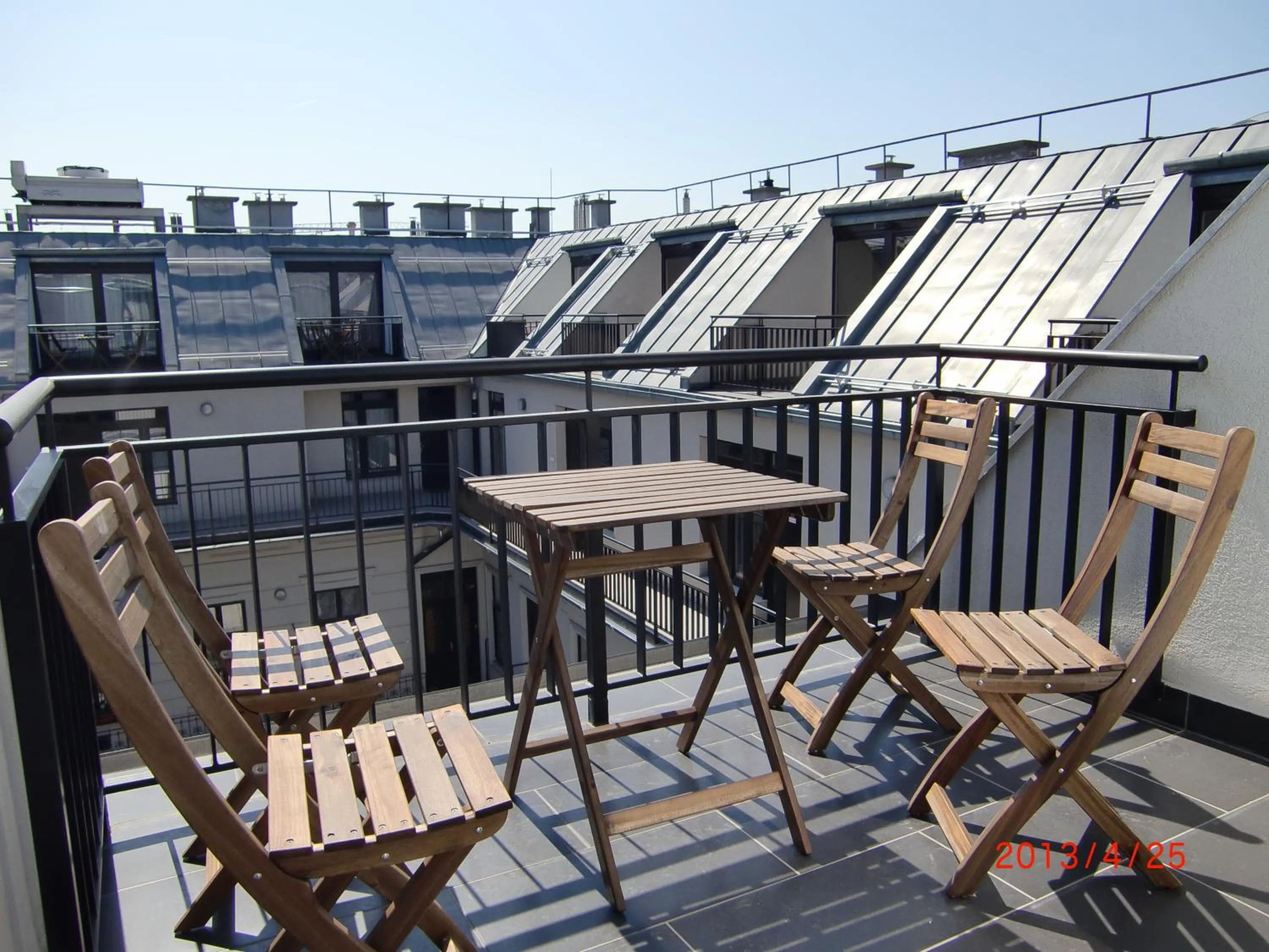 Balcony/Terrace in Budapest Center Residence