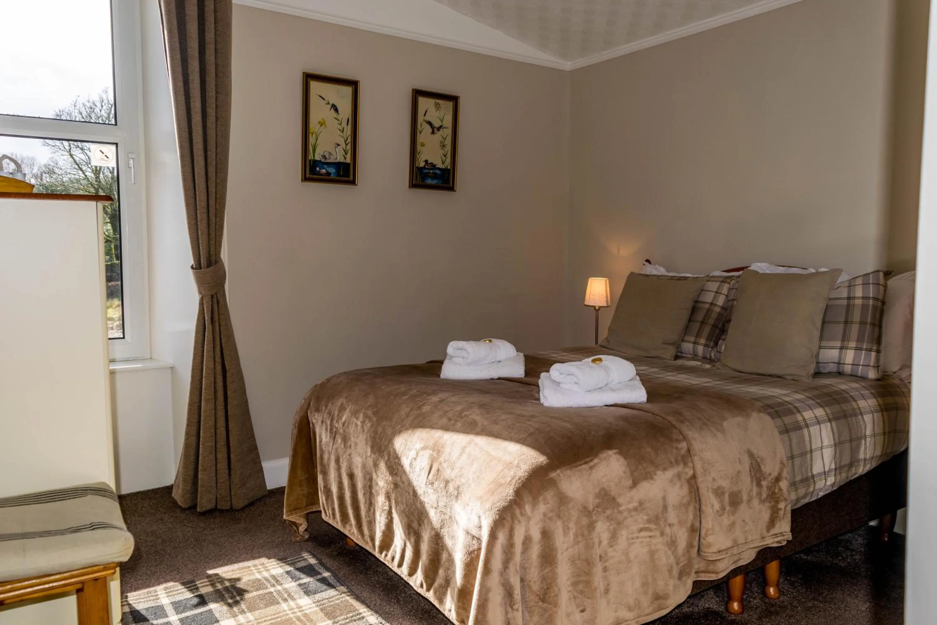 Bed in The Tregortha B&B