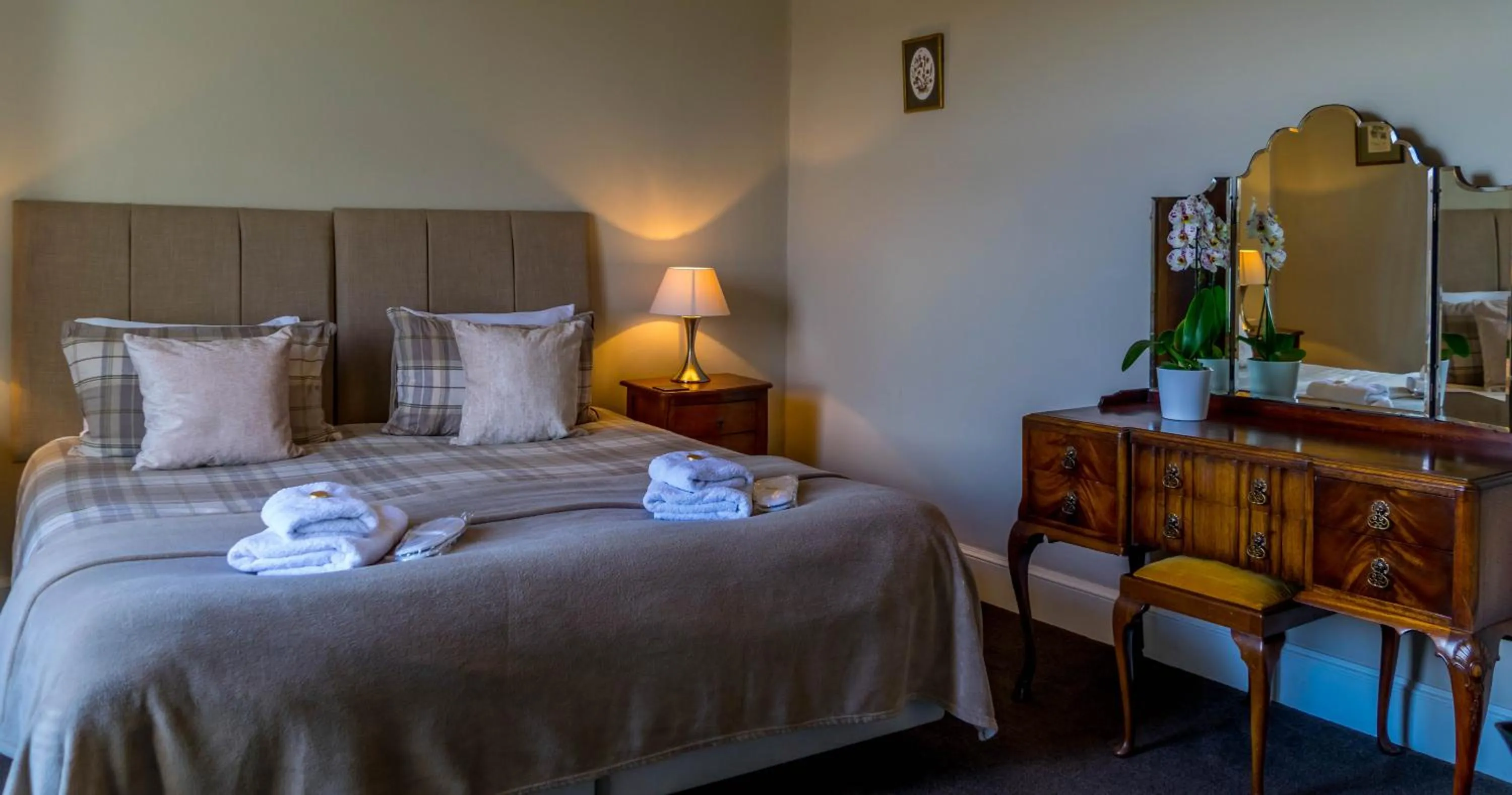 Bed in The Tregortha B&B